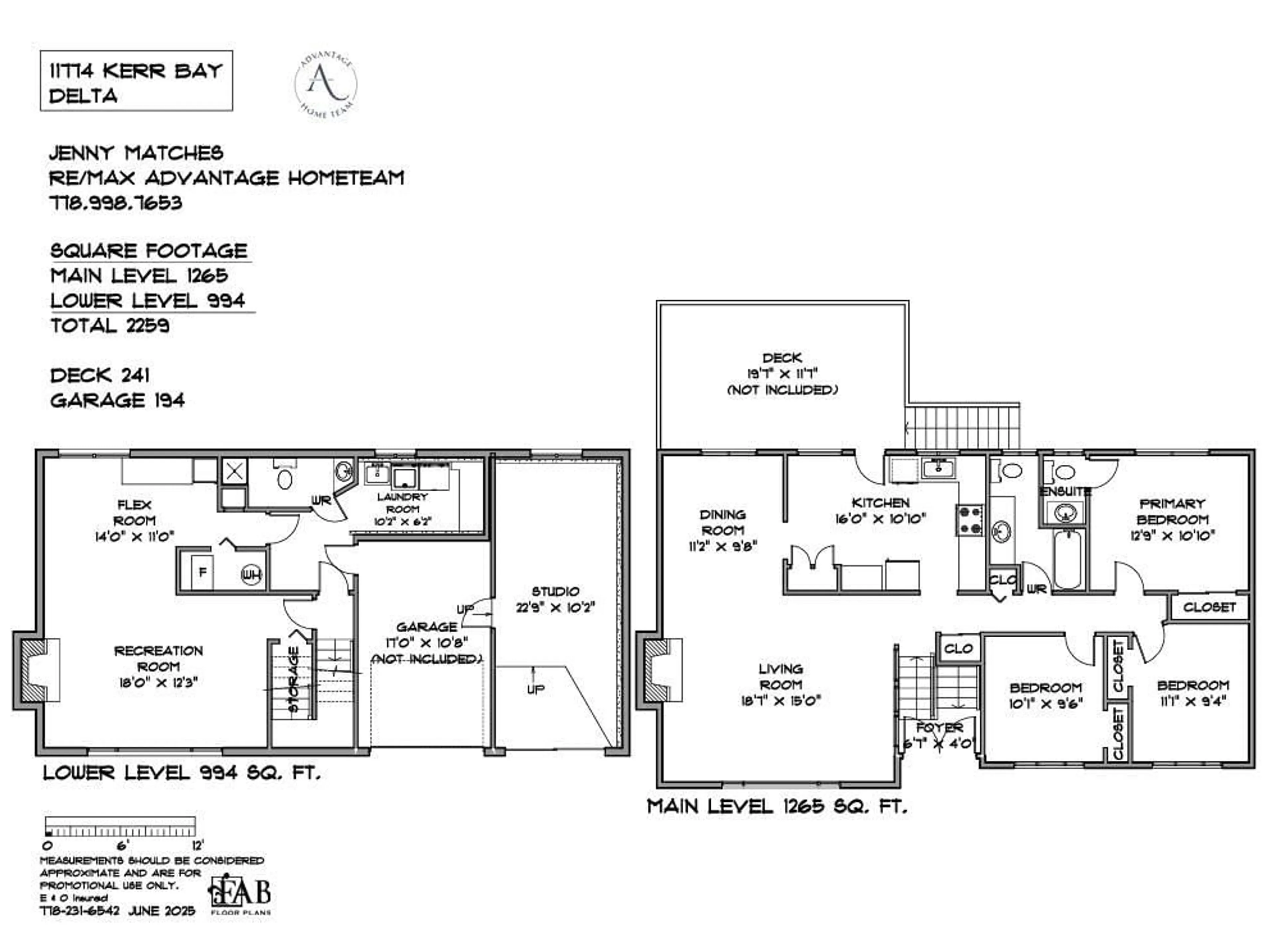 Floor plan for 11774 KERR BAY, Delta British Columbia V4C1K1