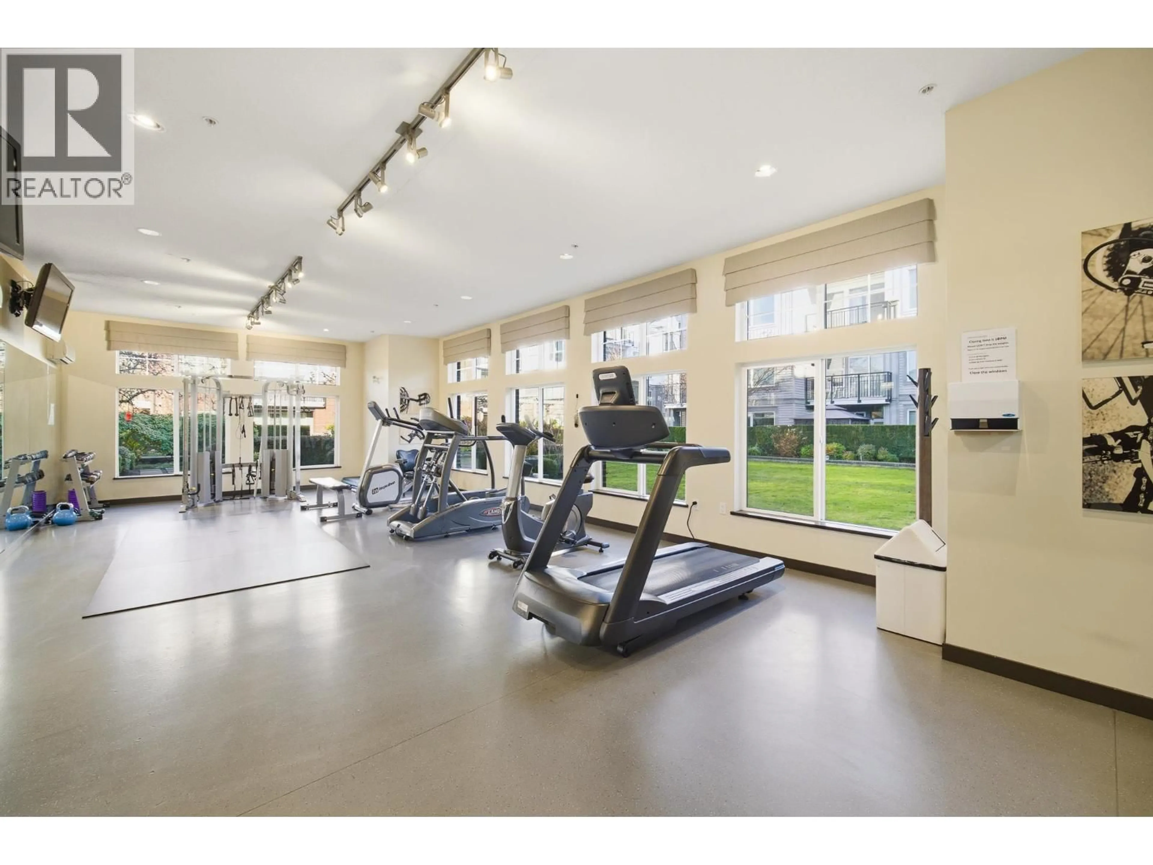 Gym or fitness room for 117 - 9388 MCKIM WAY, Richmond British Columbia V6X0J7