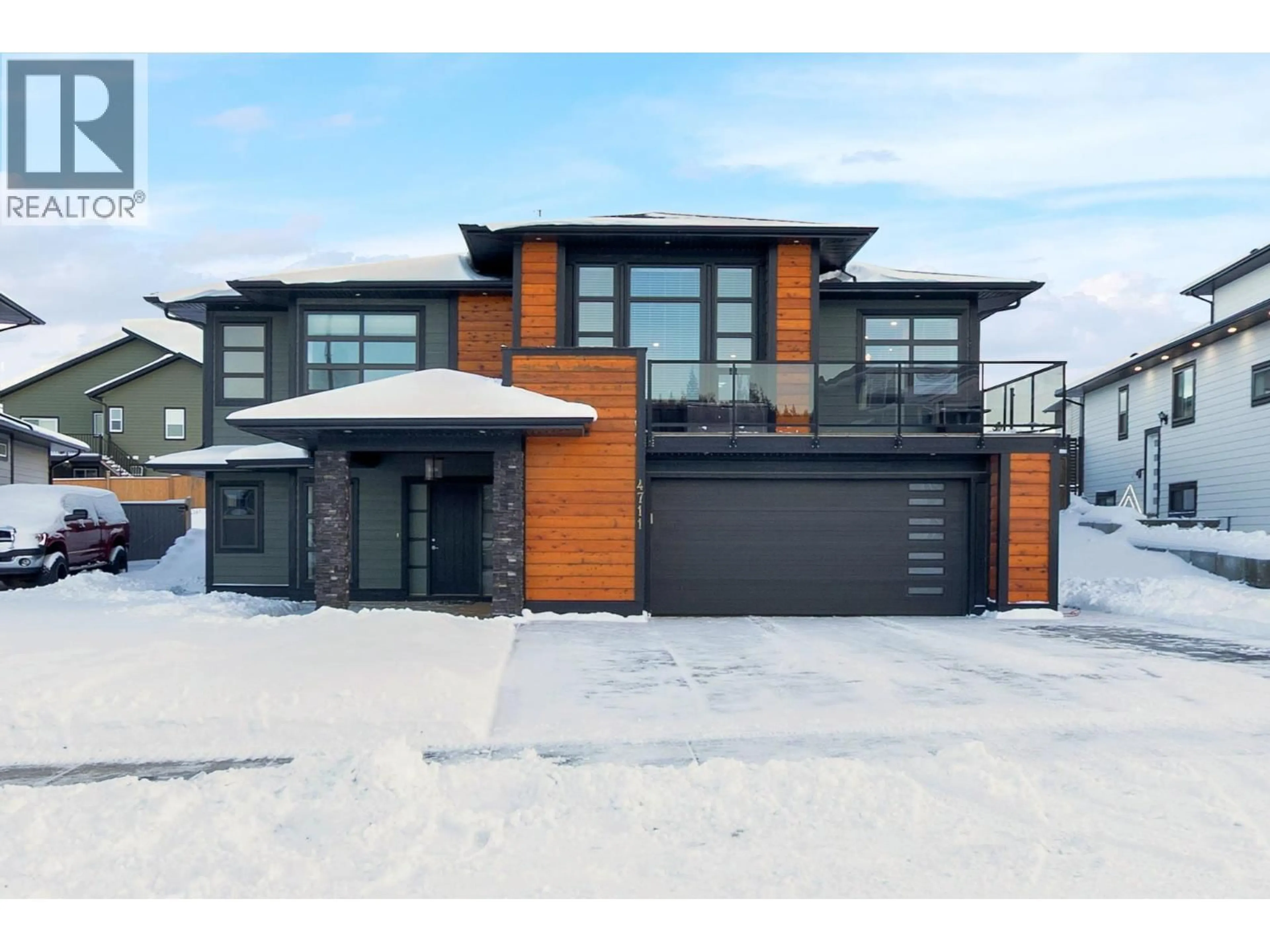 Home with brick exterior material, street for 4711 GANNETT ROAD, Prince George British Columbia V2N0B7