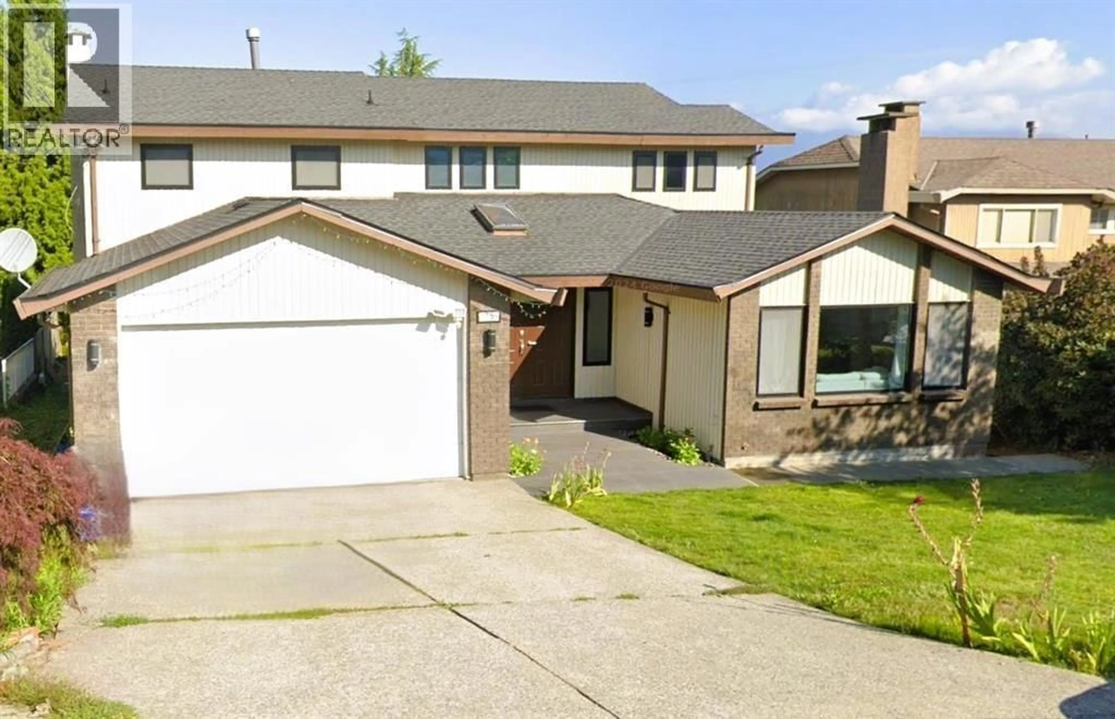 Home with vinyl exterior material, street for 7753 HAZELMERE STREET, Burnaby British Columbia V5E2B3