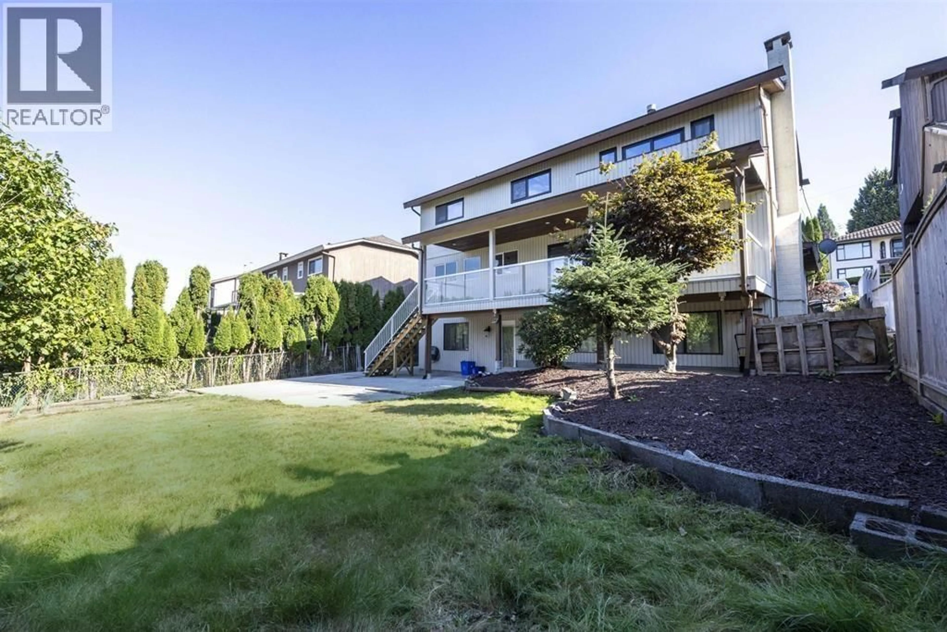 Patio, mountain view for 7753 HAZELMERE STREET, Burnaby British Columbia V5E2B3