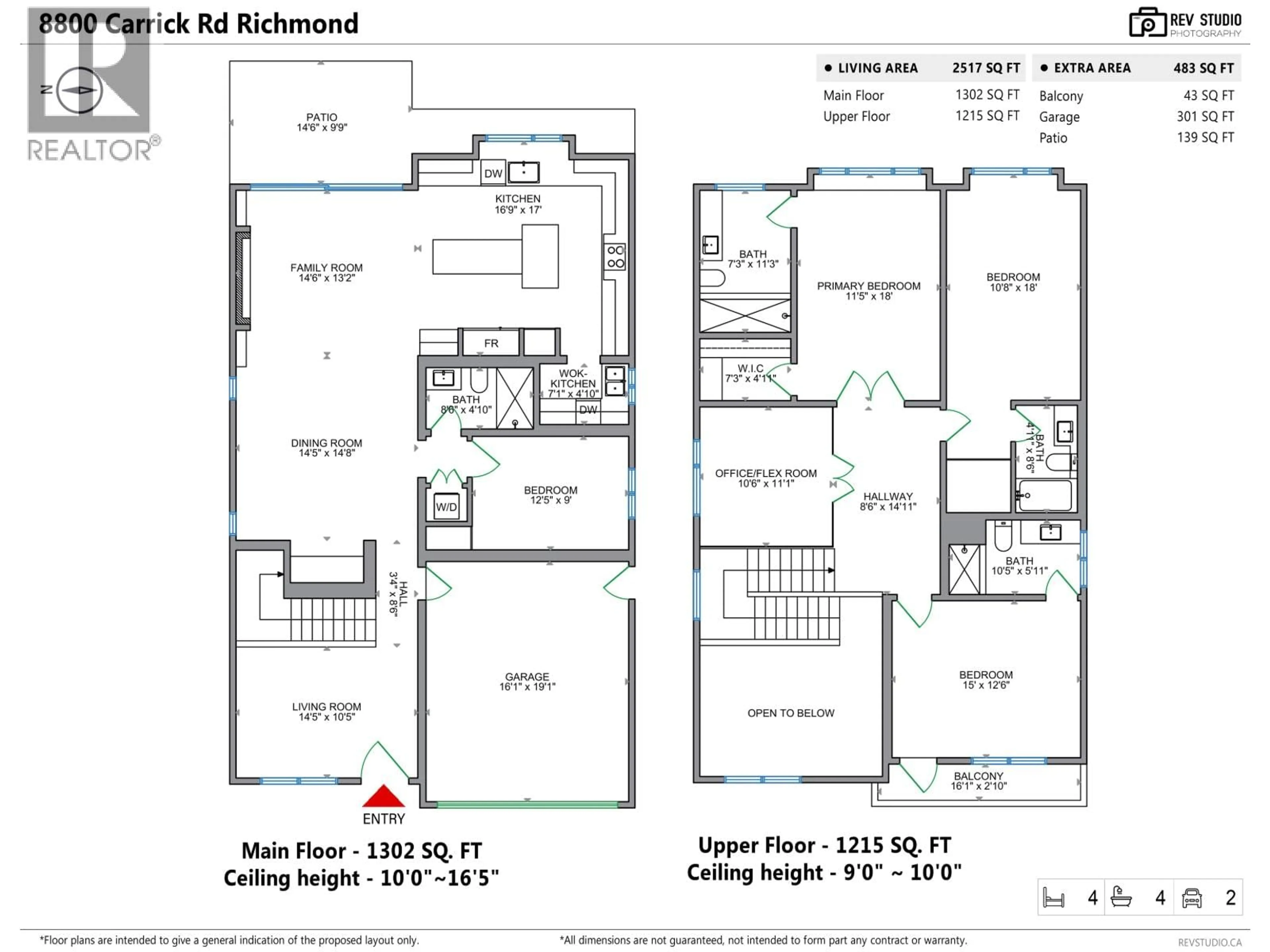 Floor plan for 8800 CARRICK ROAD, Richmond British Columbia V7C3P6