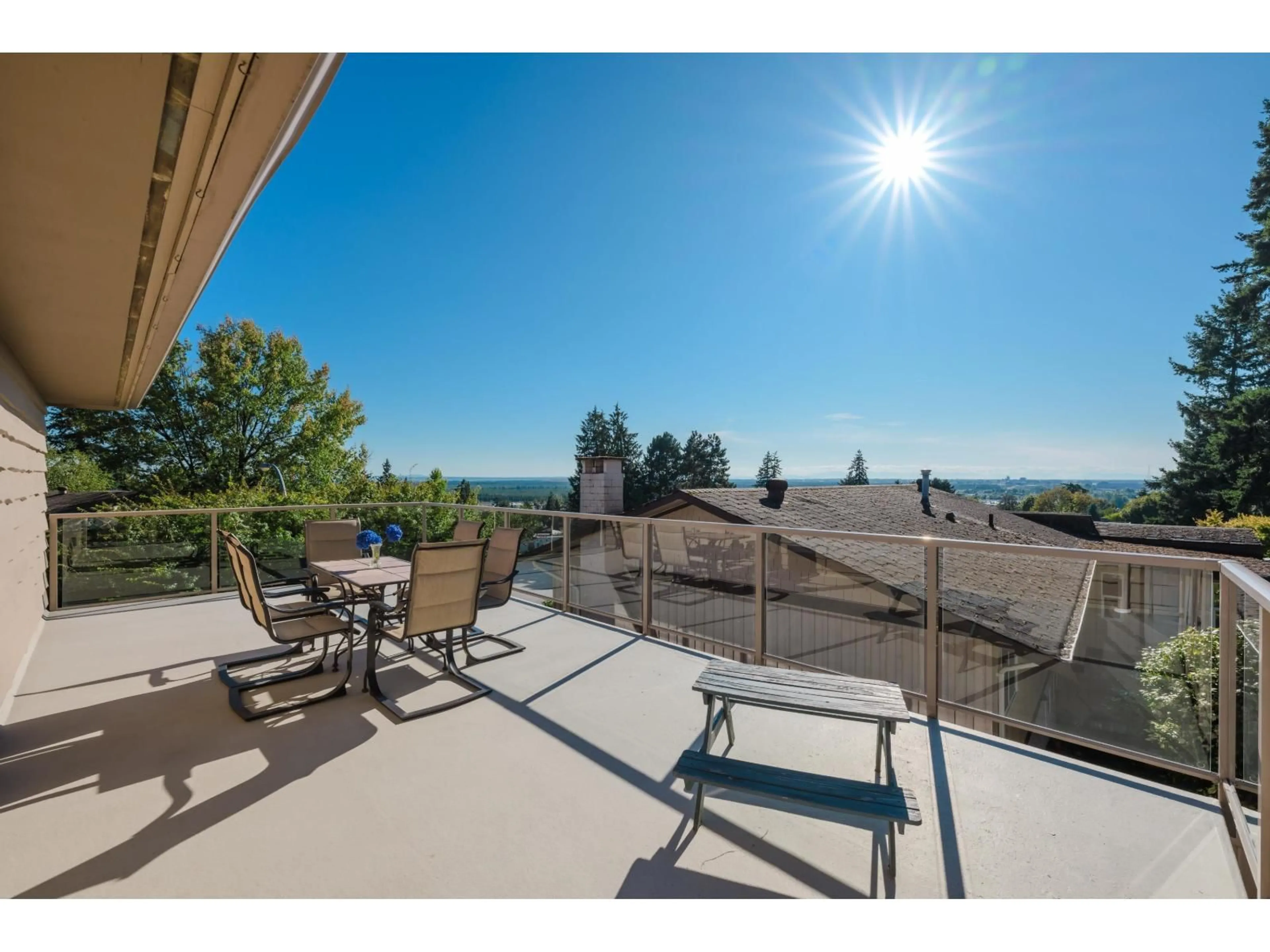 Patio, mountain view for 10601 HERMOSA DRIVE, Delta British Columbia V4C6S8