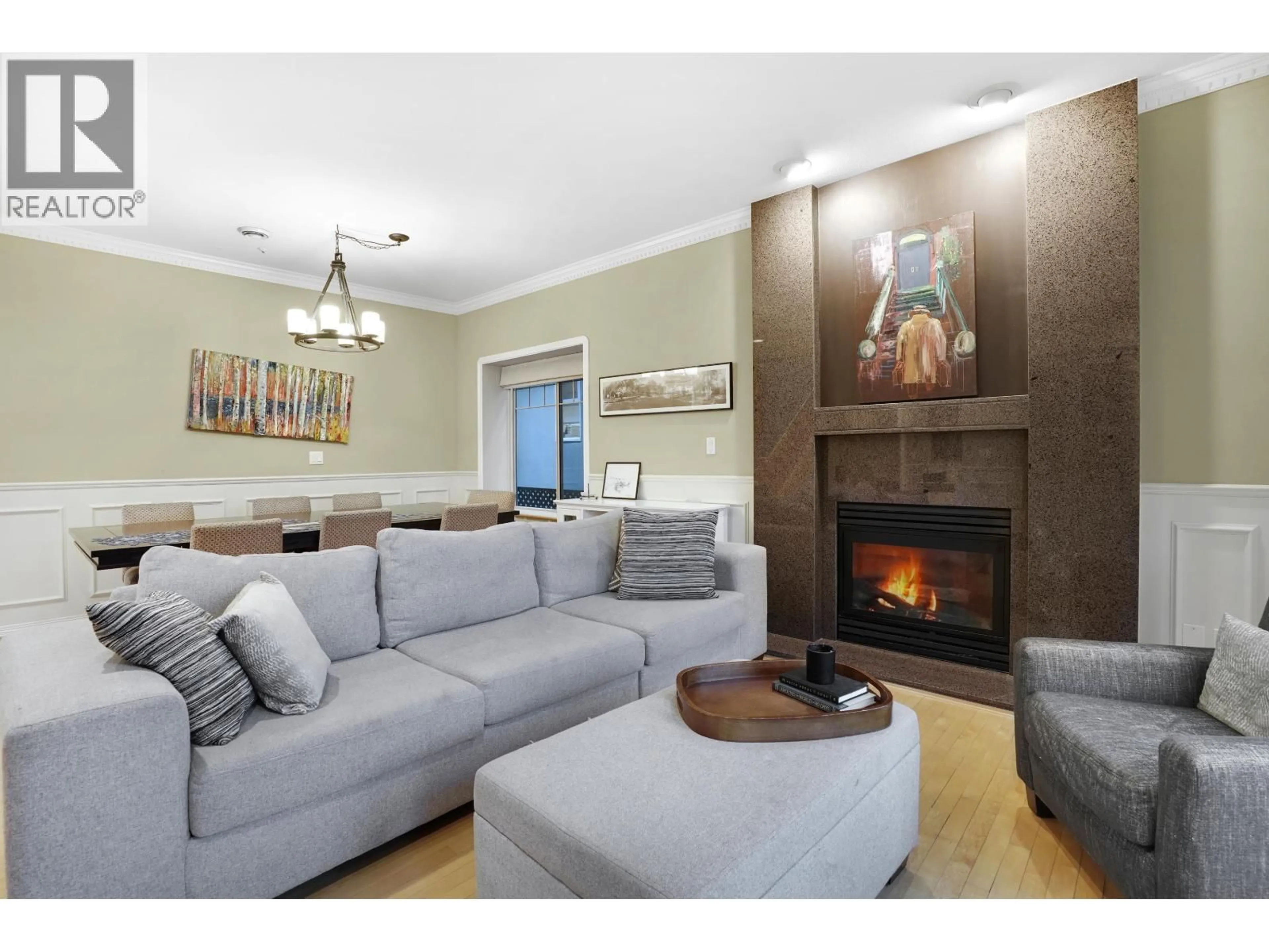 Living room with furniture, wood/laminate floor for 3263 W 38TH AVENUE, Vancouver British Columbia V6N2X5