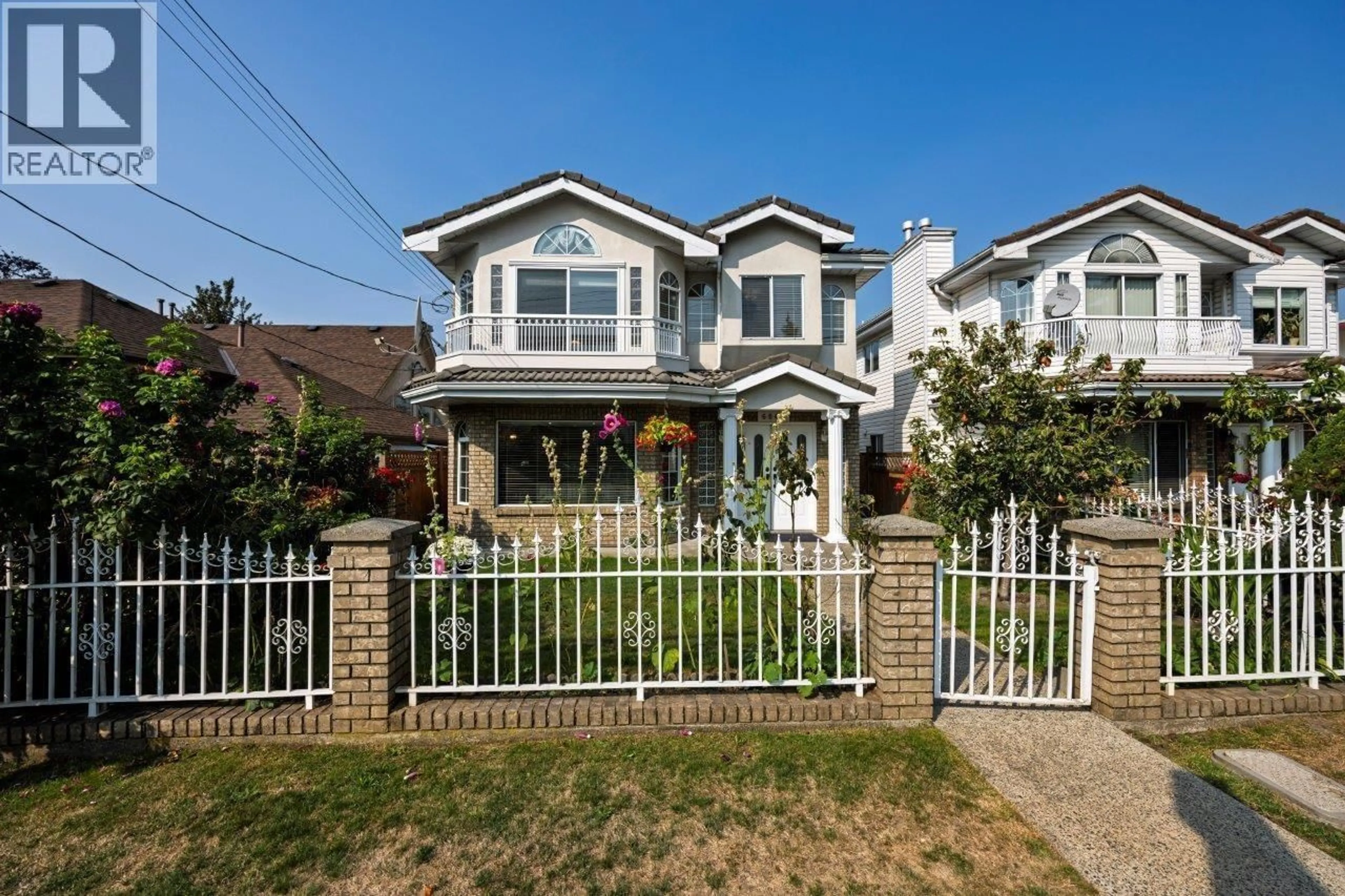 Home with brick exterior material, street for 6865 SPERLING AVENUE, Burnaby British Columbia V5E2V8