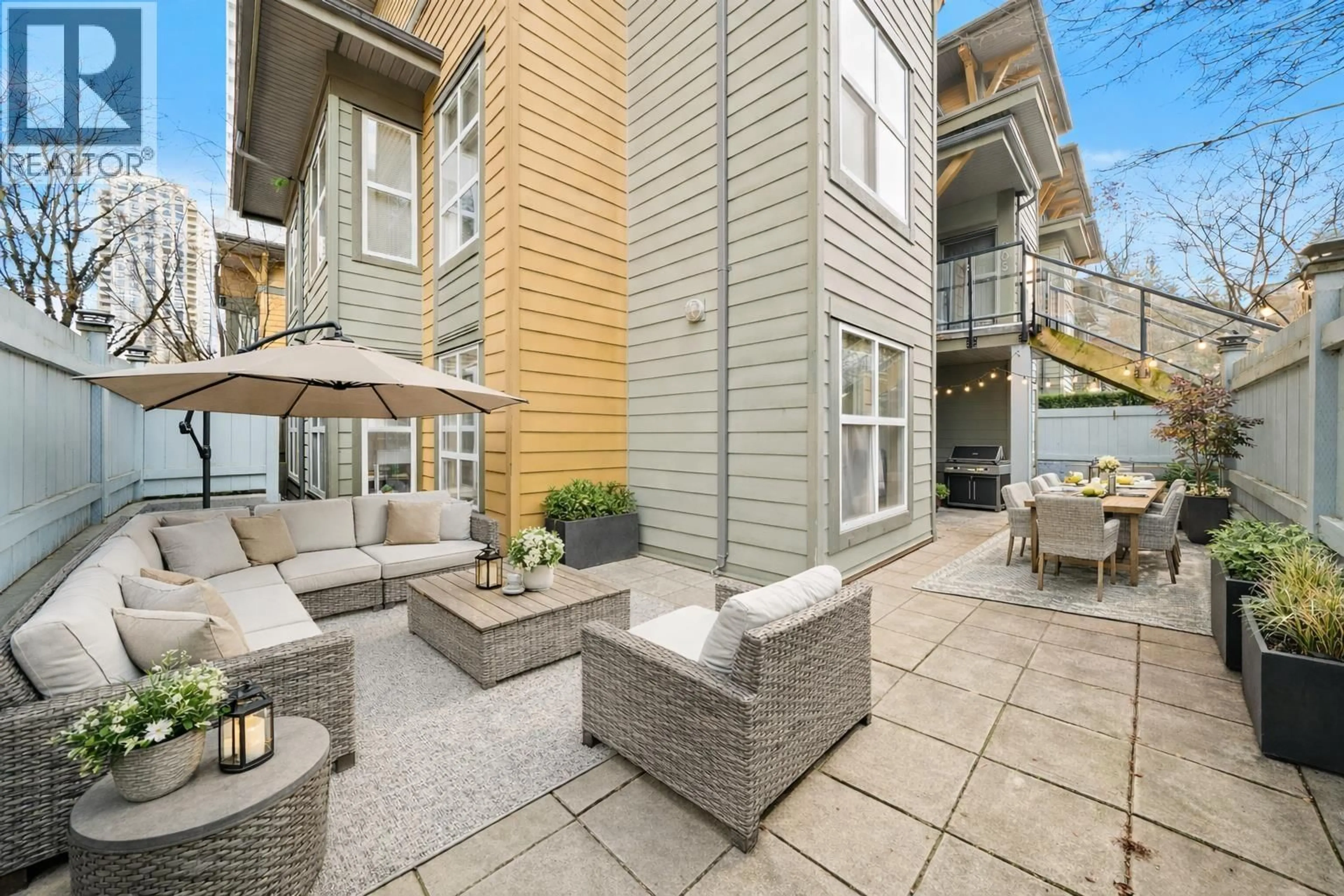 Patio, street for 104 - 4155 CENTRAL BOULEVARD, Burnaby British Columbia V5H4X2