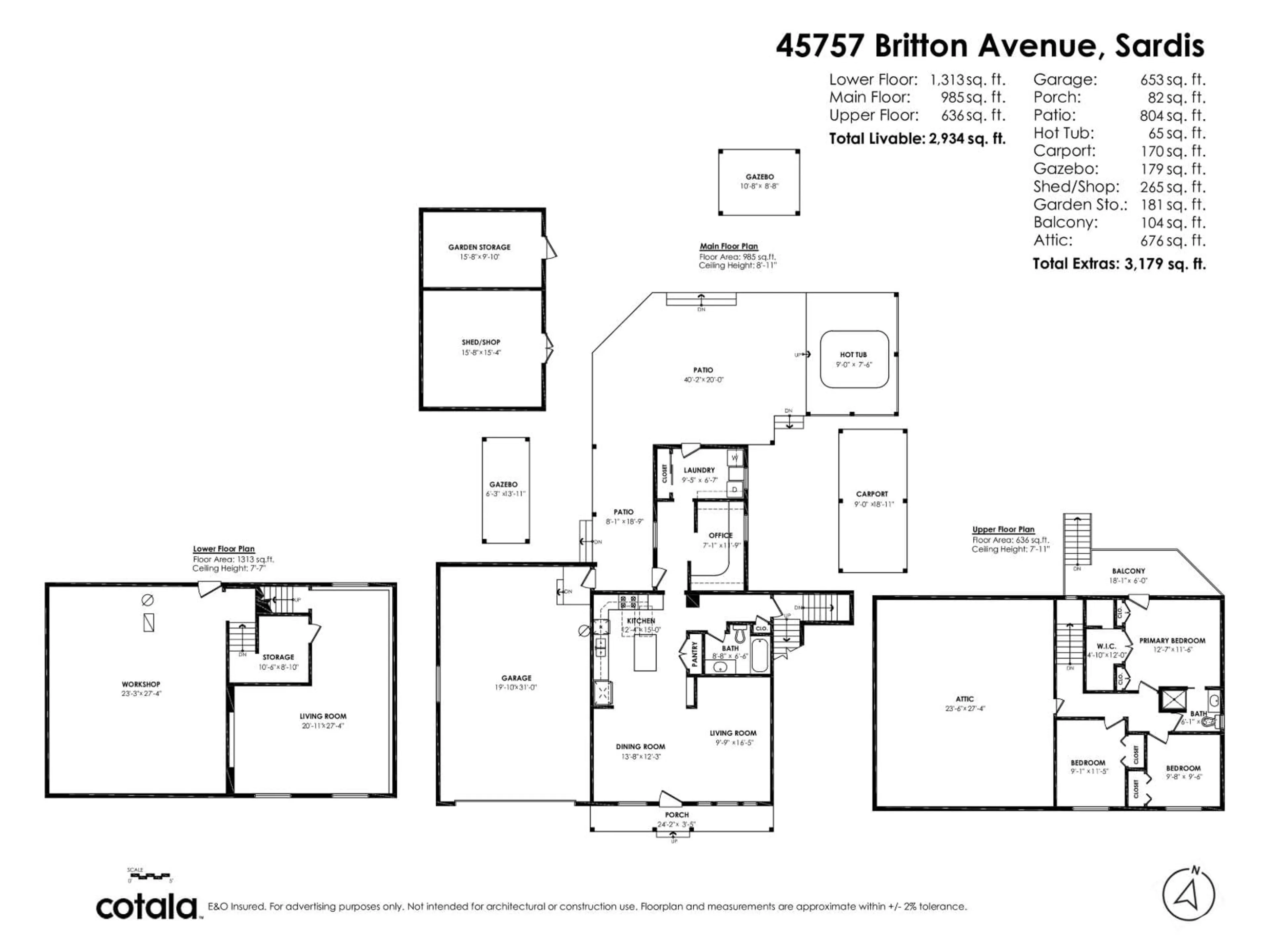 Floor plan for 45757 BRITTON AVENUE, Chilliwack British Columbia V2R1X7