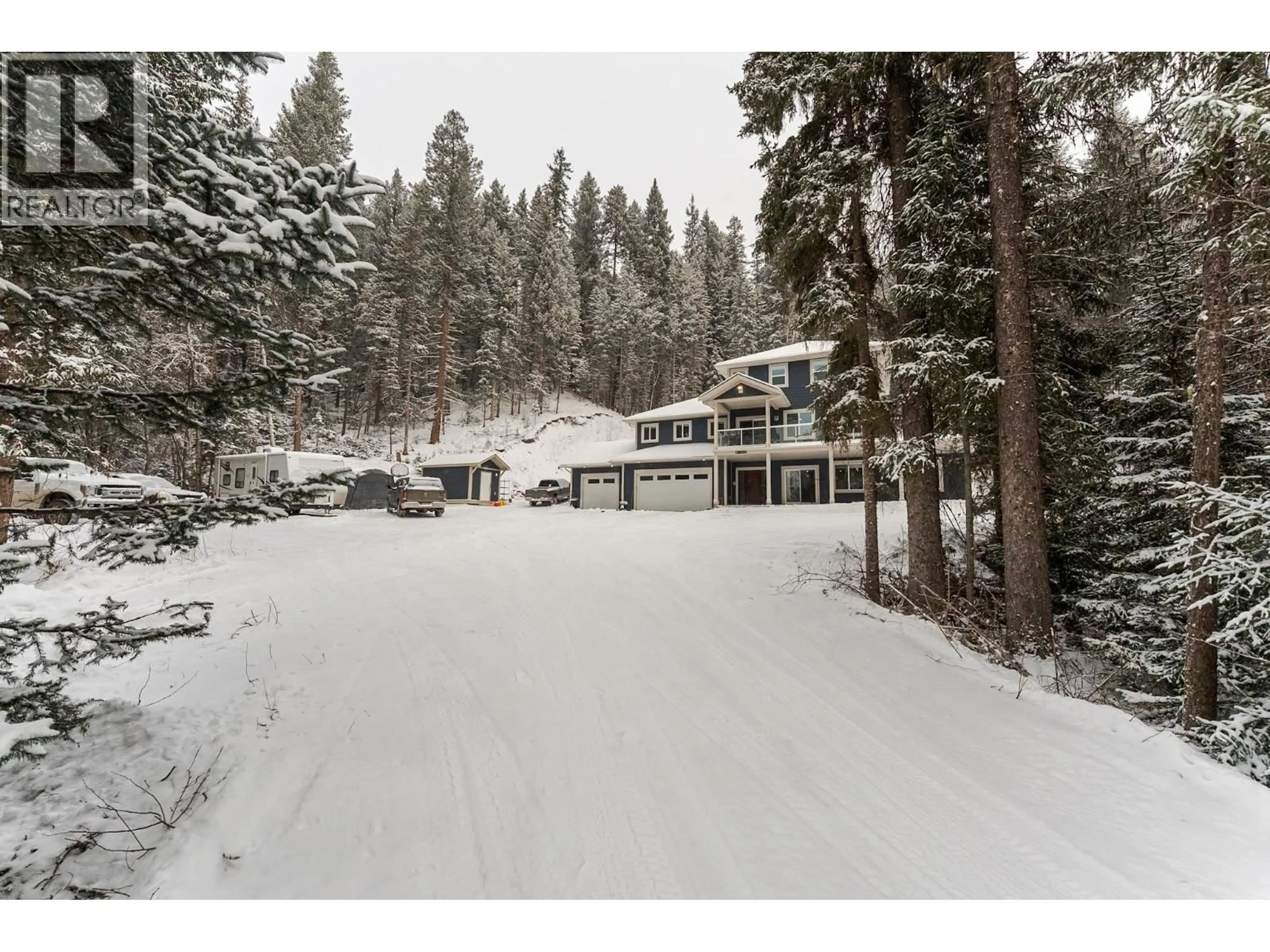 A pic from outside/outdoor area/front of a property/back of a property/a pic from drone, unknown for 3350 HILLSIDE DRIVE, Prince George British Columbia V2K4Y6