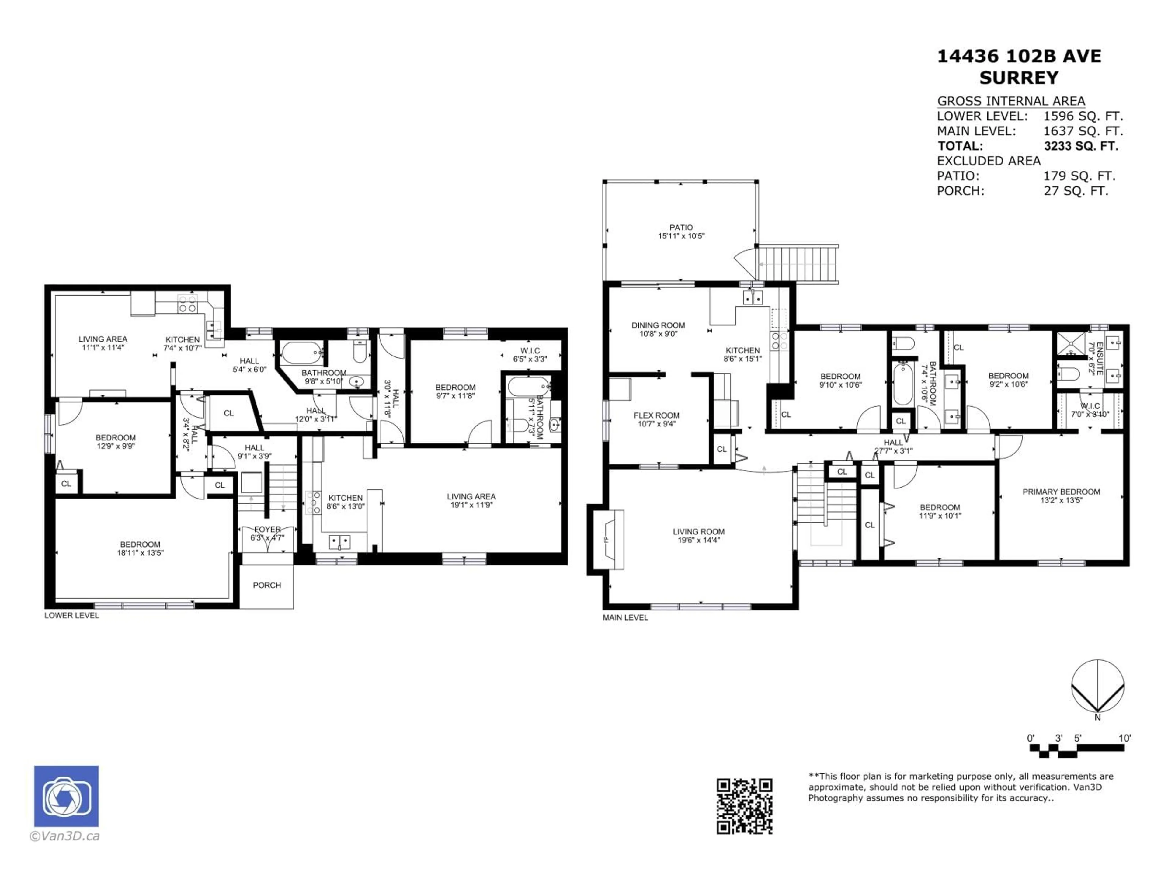 Floor plan for 14436 102B AVENUE, Surrey British Columbia V3R6M7