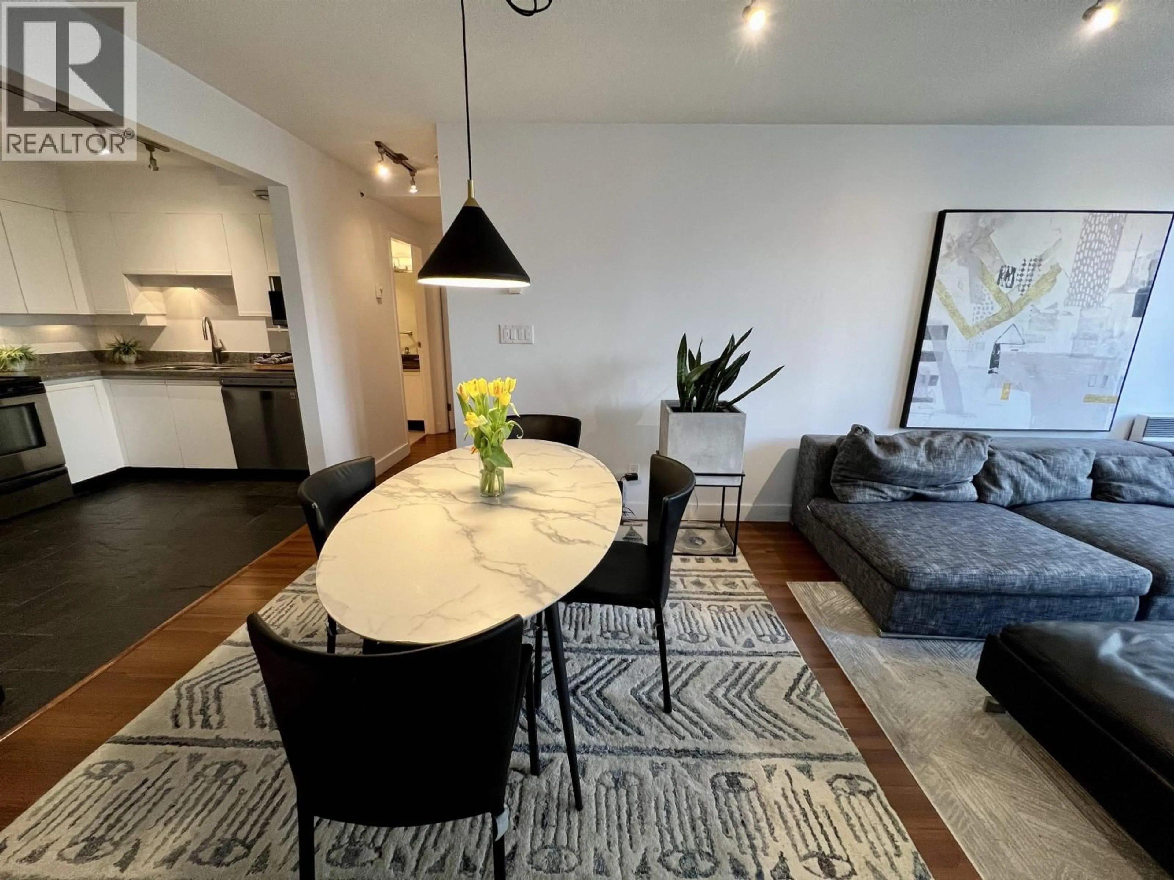 Living room with furniture, unknown for 807 - 950 CAMBIE STREET, Vancouver British Columbia V6B5X5