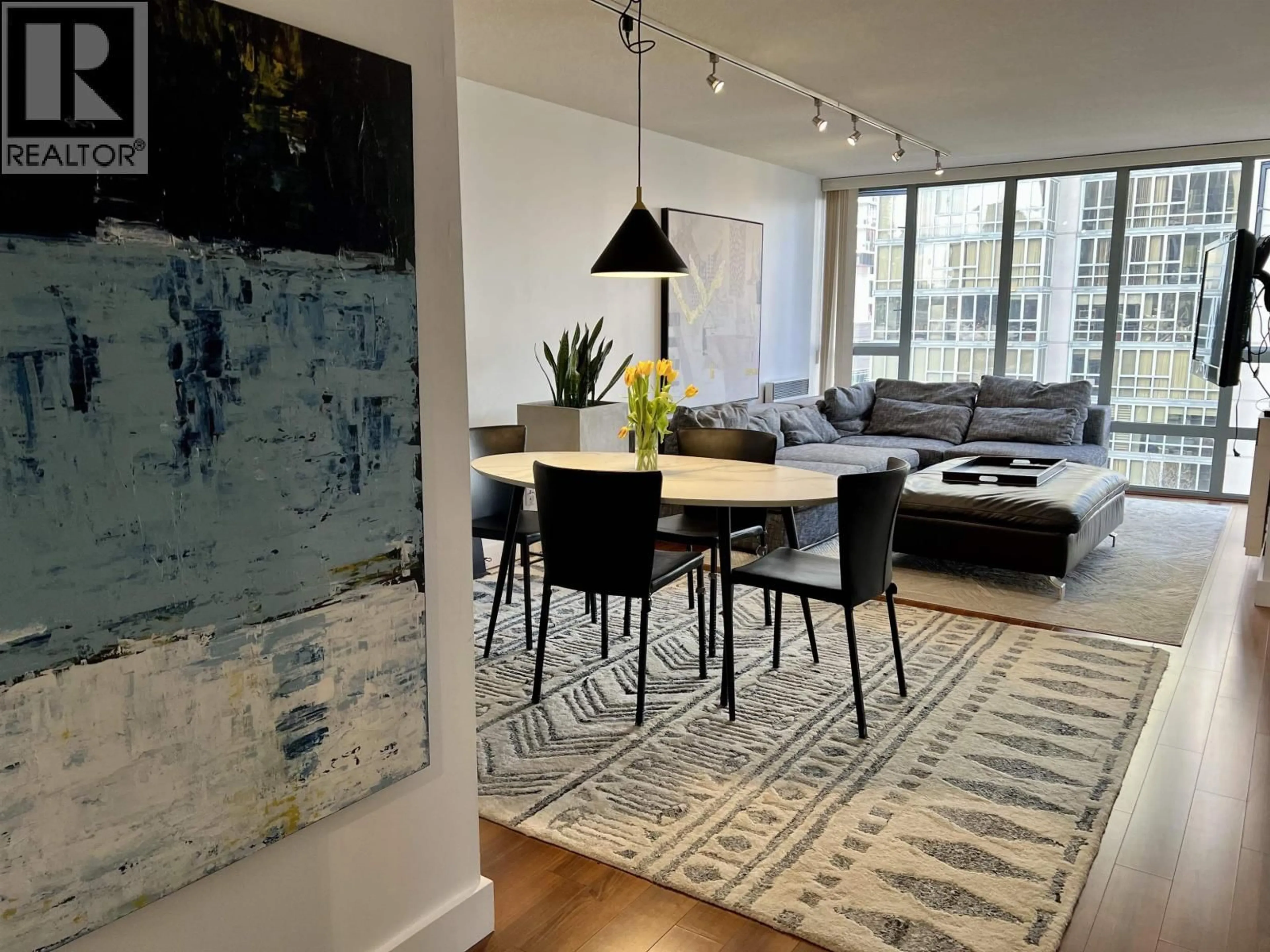 Living room with furniture, unknown for 807 - 950 CAMBIE STREET, Vancouver British Columbia V6B5X5