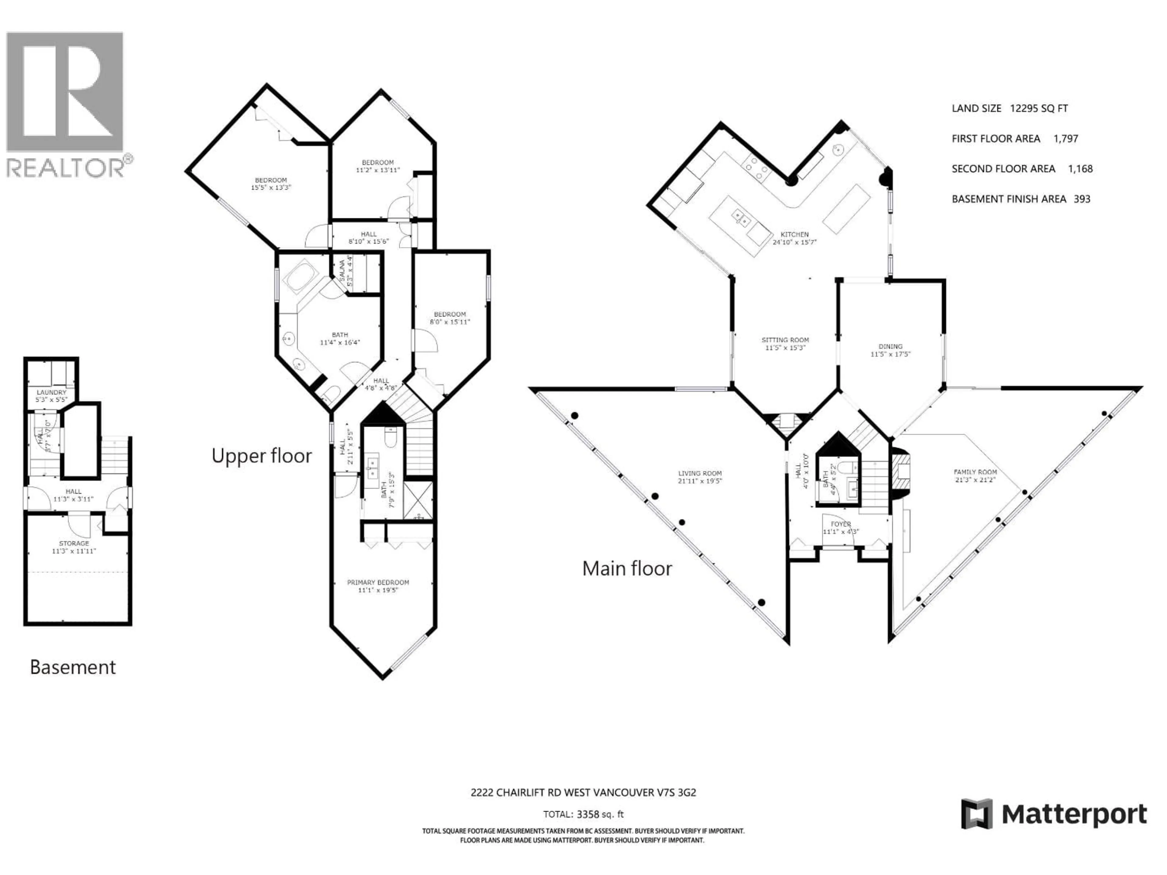 Floor plan for 2222 CHAIRLIFT ROAD, West Vancouver British Columbia V7S3G2