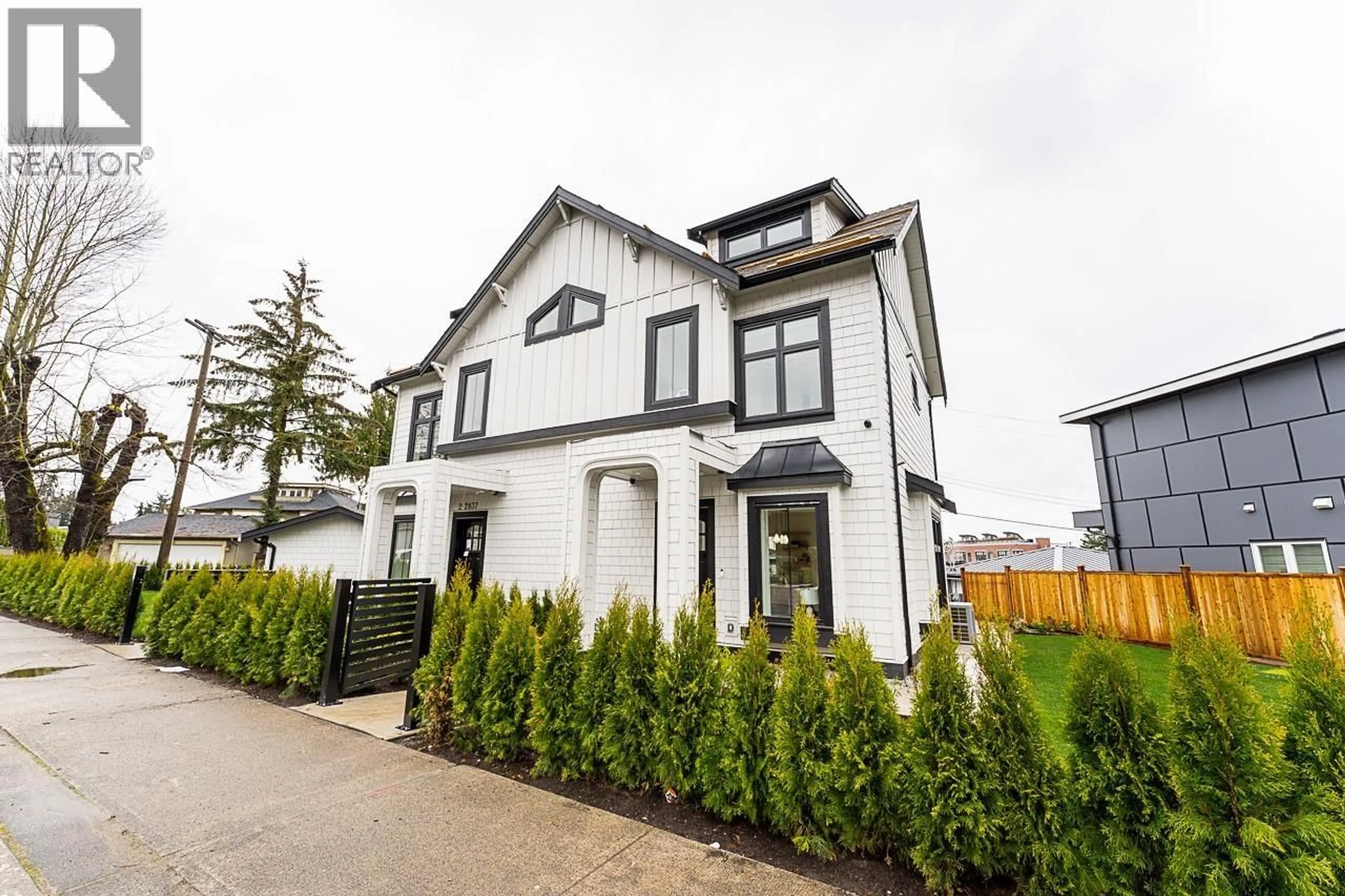 Home with brick exterior material, street for 1 - 2837 OLIVER CRESCENT, Vancouver British Columbia V6L1T1