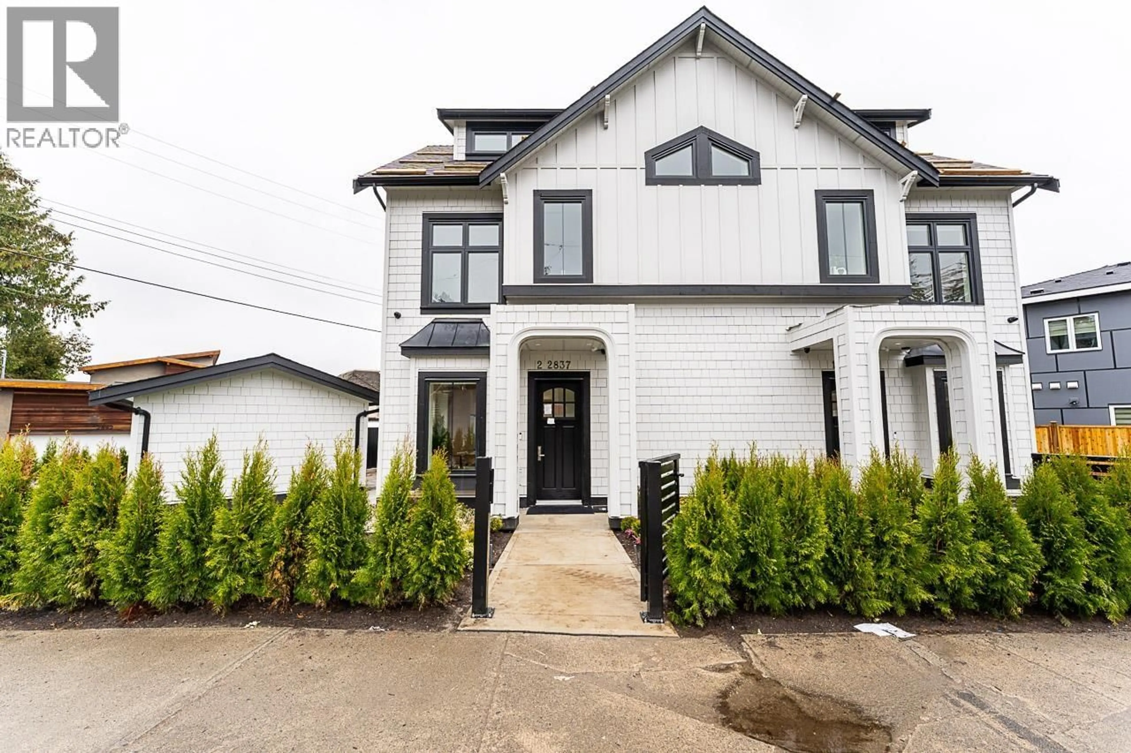 Home with brick exterior material, street for 2 - 2837 OLIVER CRESCENT, Vancouver British Columbia V6L1T1
