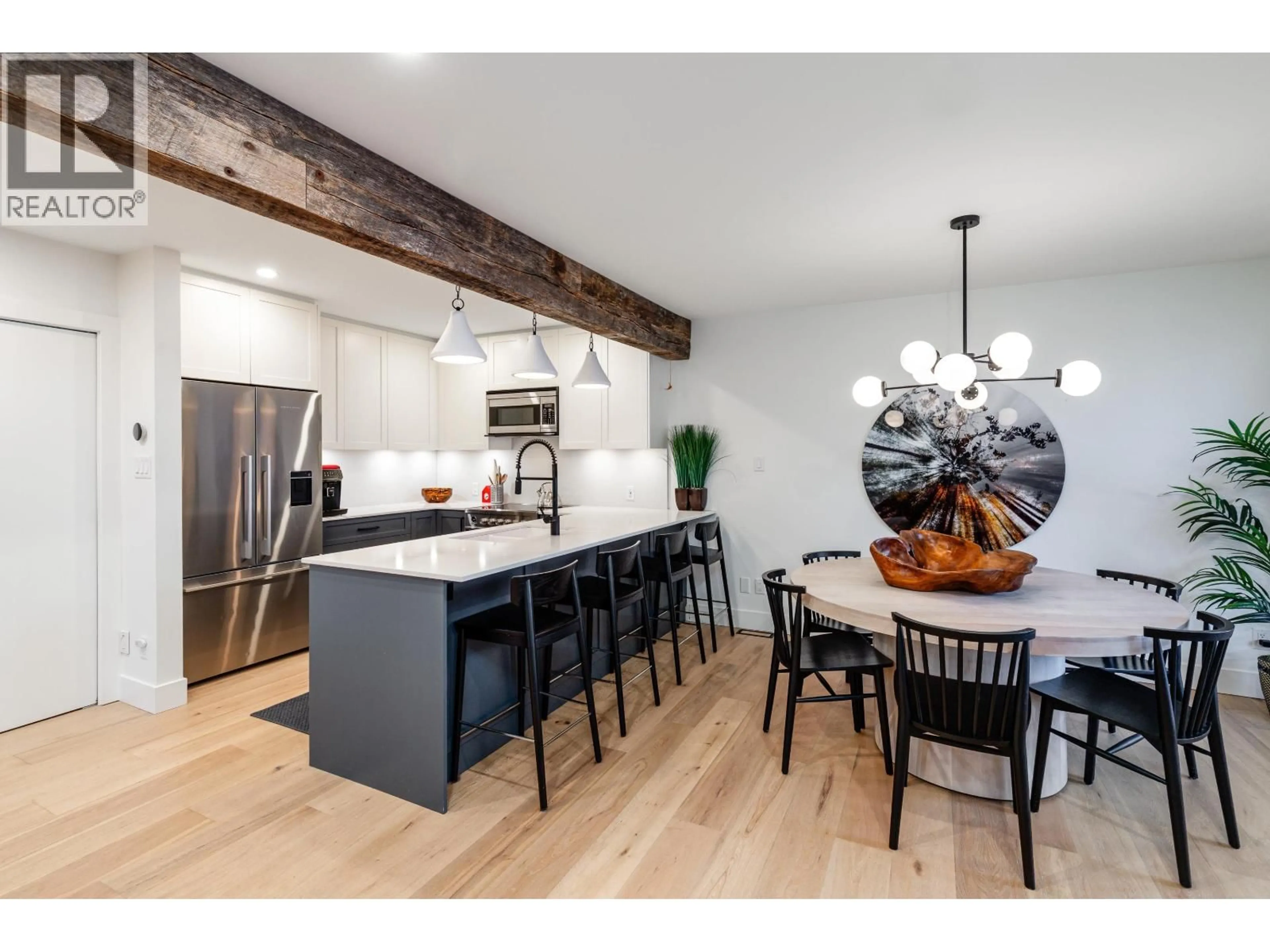 Open concept kitchen, wood/laminate floor for 12 - 2641 WHISTLER ROAD, Whistler British Columbia V8E0R4