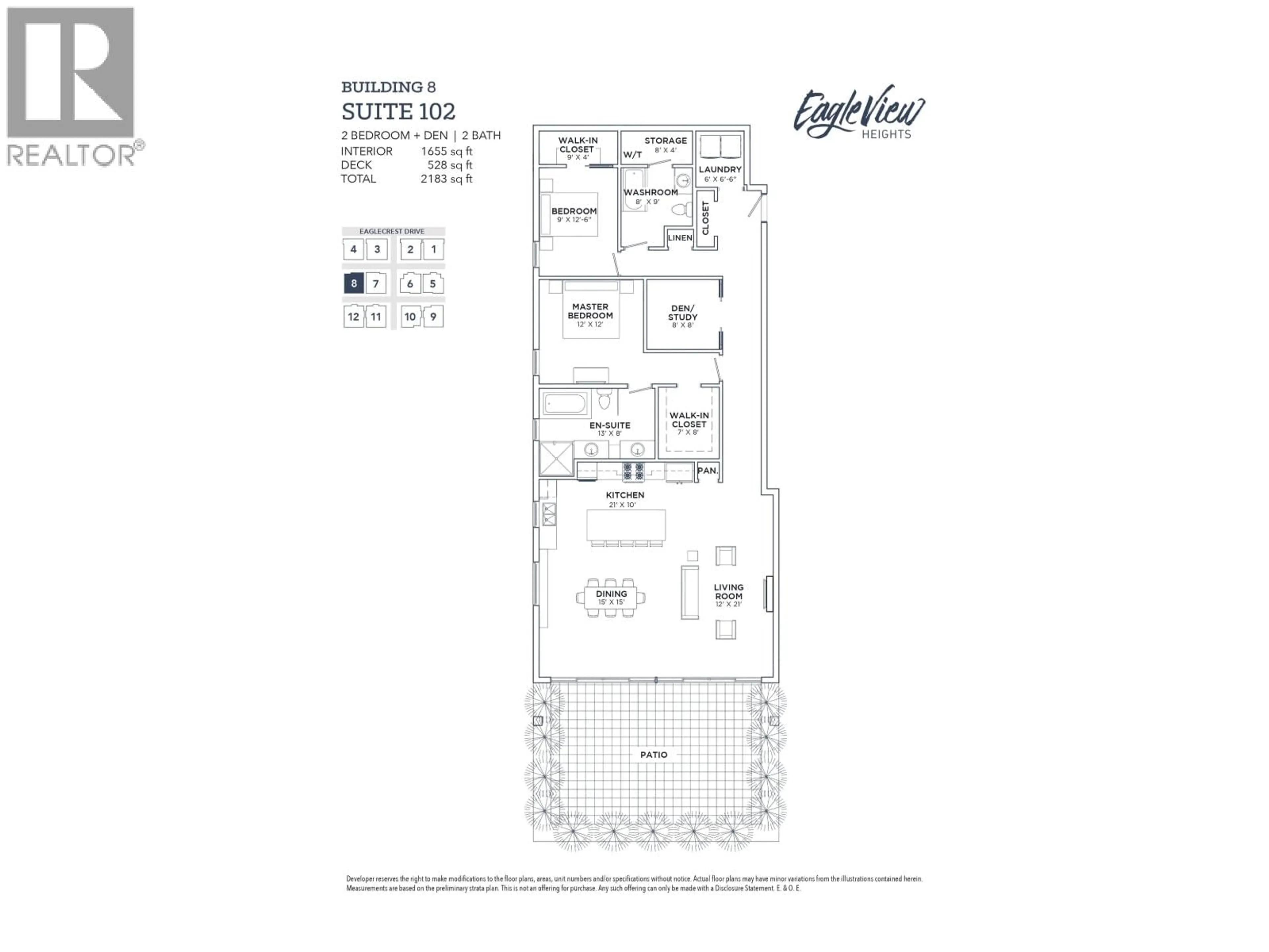 Floor plan for 8102 - 464 EAGLECREST DRIVE, Gibsons British Columbia V0N1V9