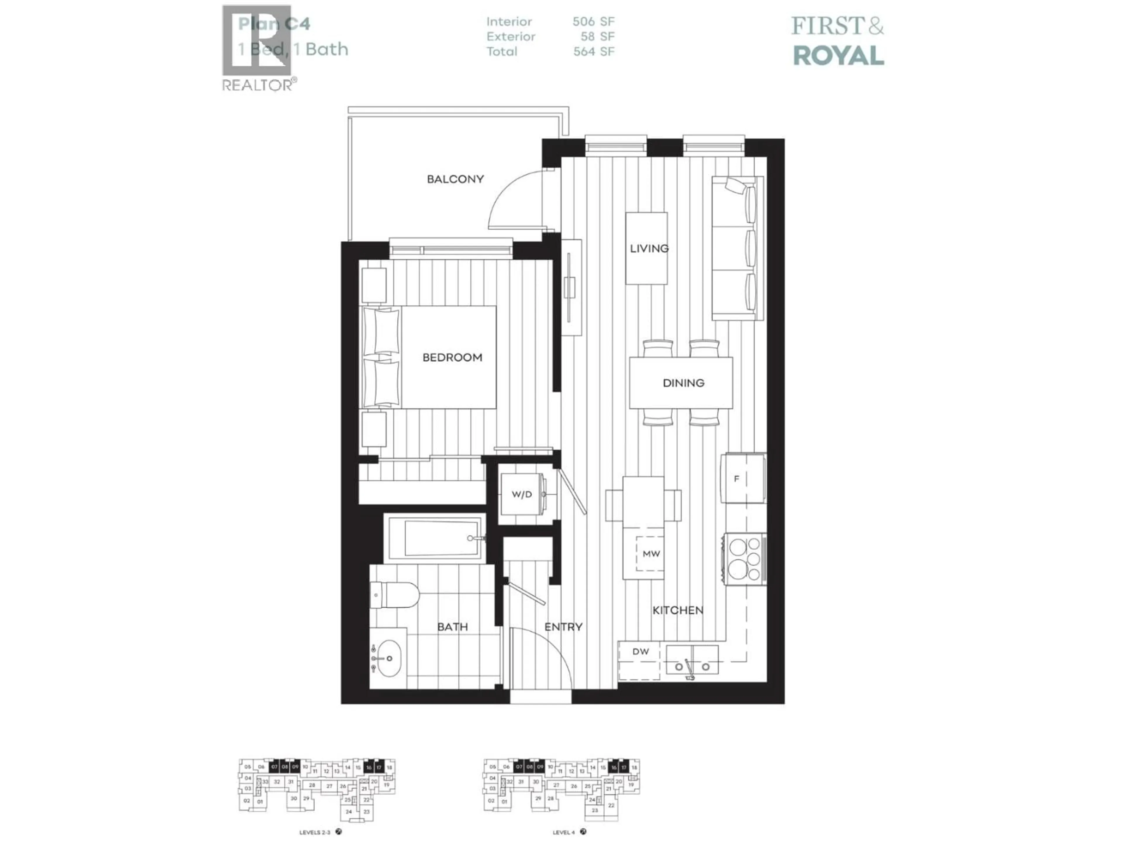 Floor plan for 407 - 82 FIRST STREET, New Westminster British Columbia V3L2G1