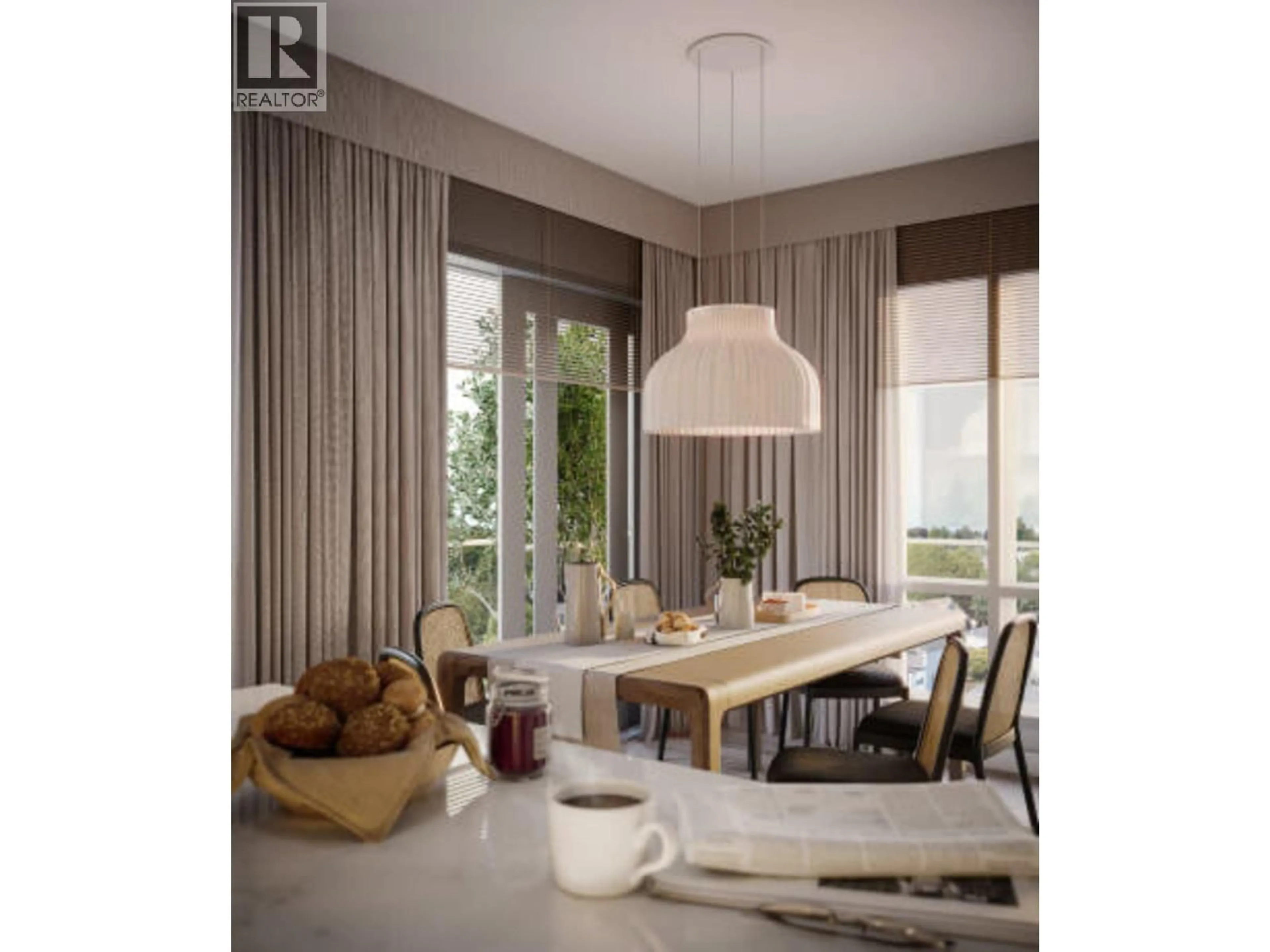 Dining room, wood/laminate floor for 407 - 82 FIRST STREET, New Westminster British Columbia V3L2G1