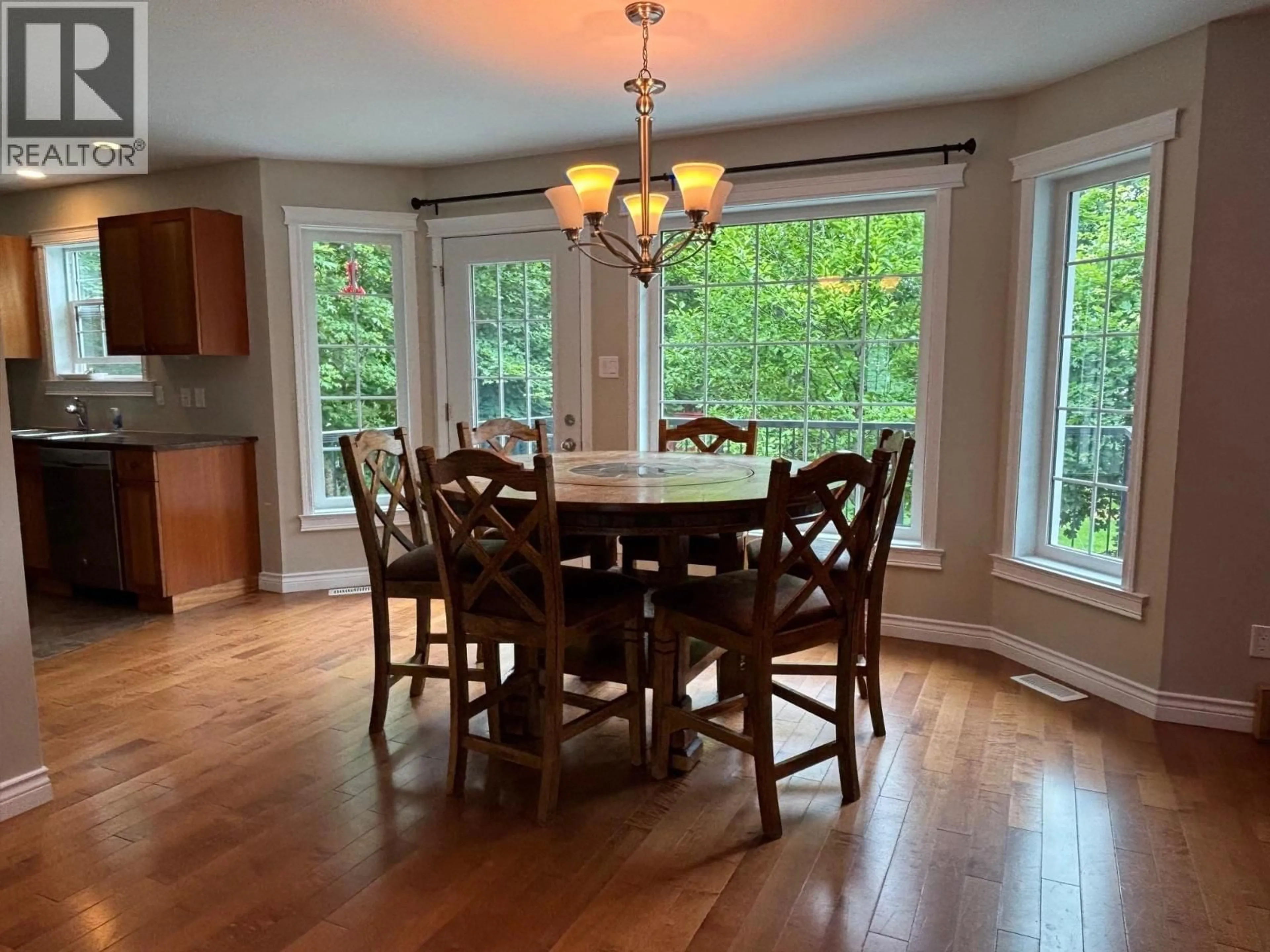 Dining room, wood/laminate floor for 1 - 3239 APSLEY STREET, Terrace British Columbia V8G0J5