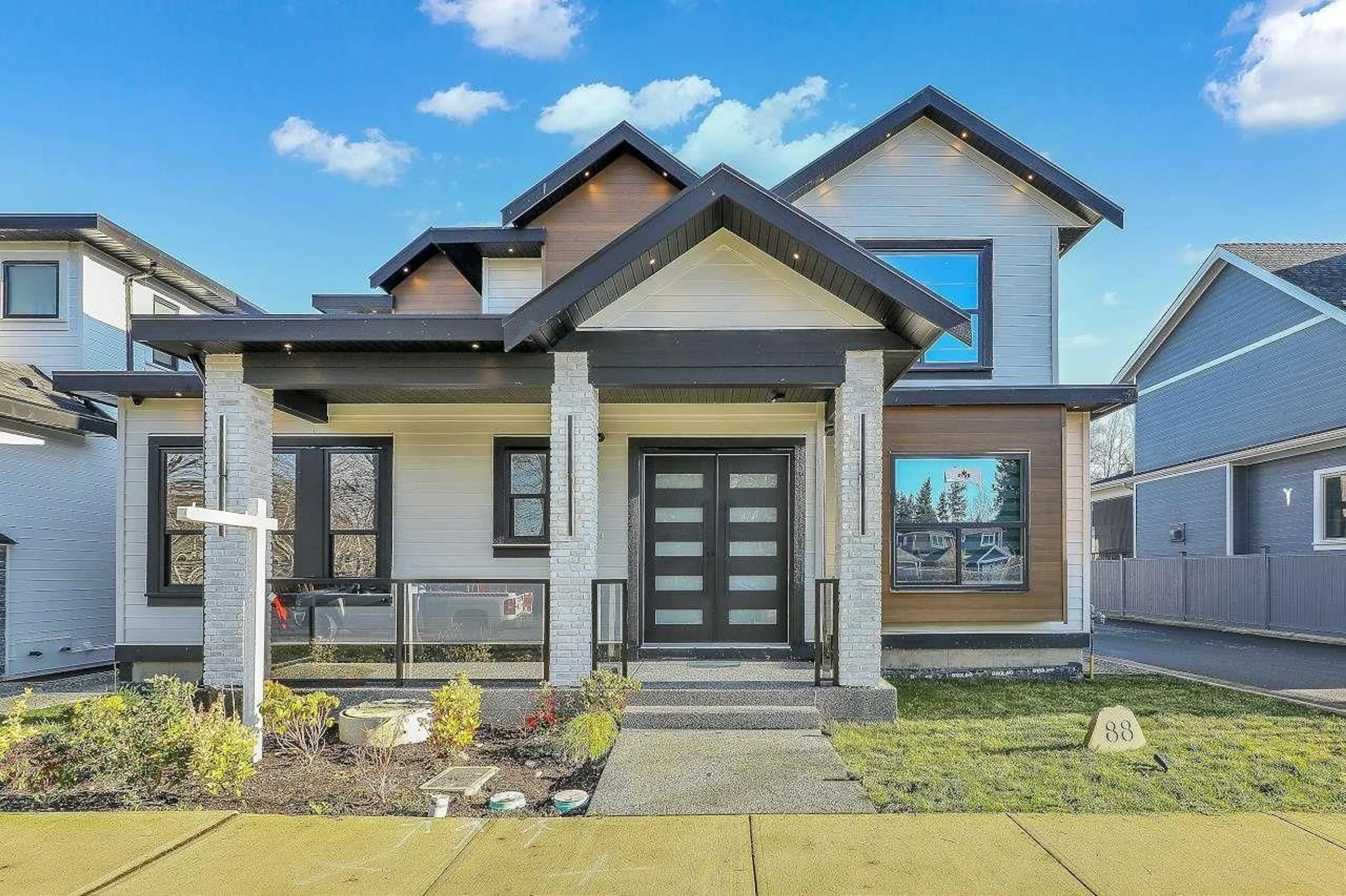 Home with brick exterior material, street for 88 171 STREET, Surrey British Columbia V3Z9P5