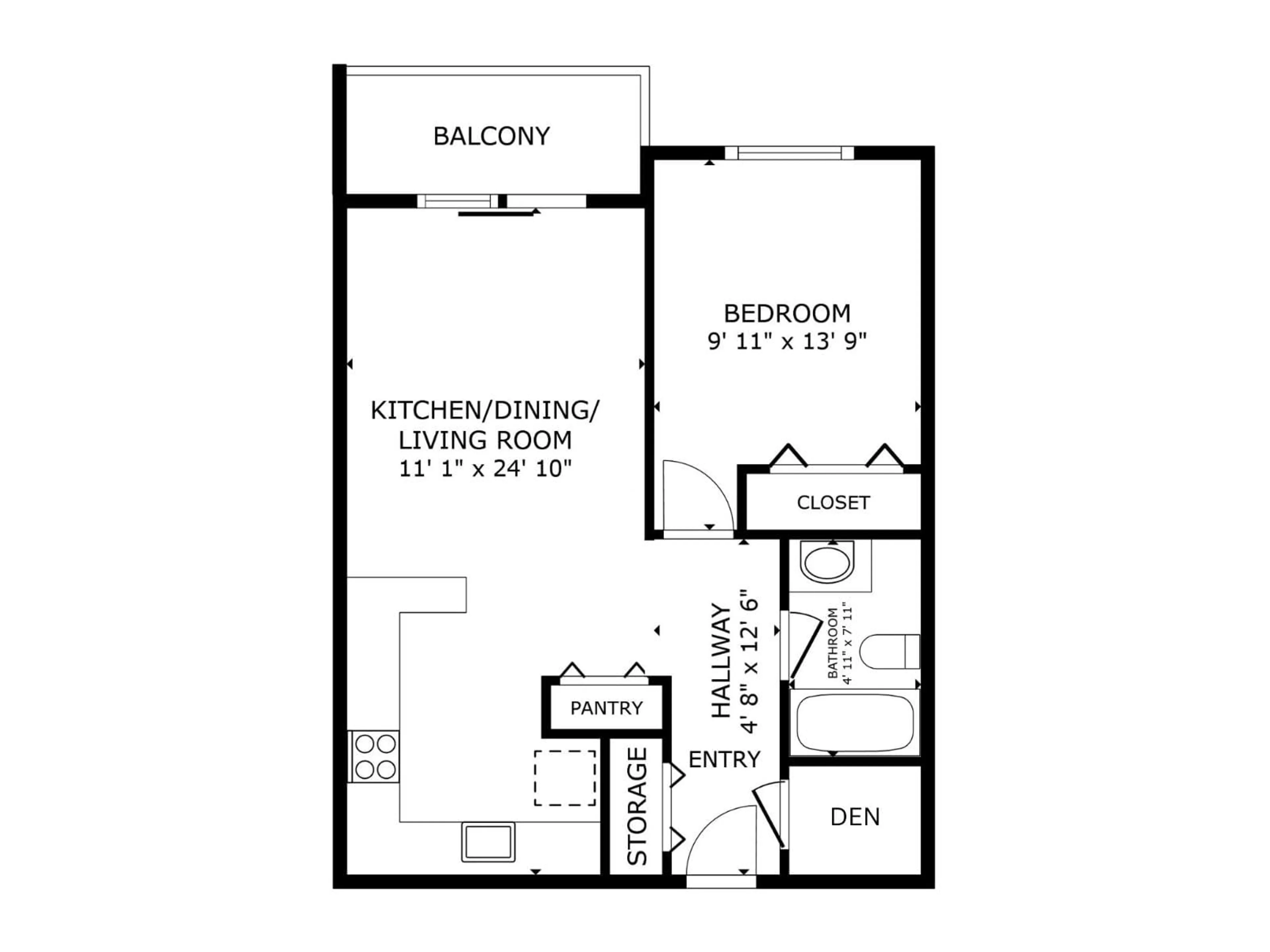 Floor plan for 205 - 45749 SPADINA AVENUE, Chilliwack British Columbia V2P1T5