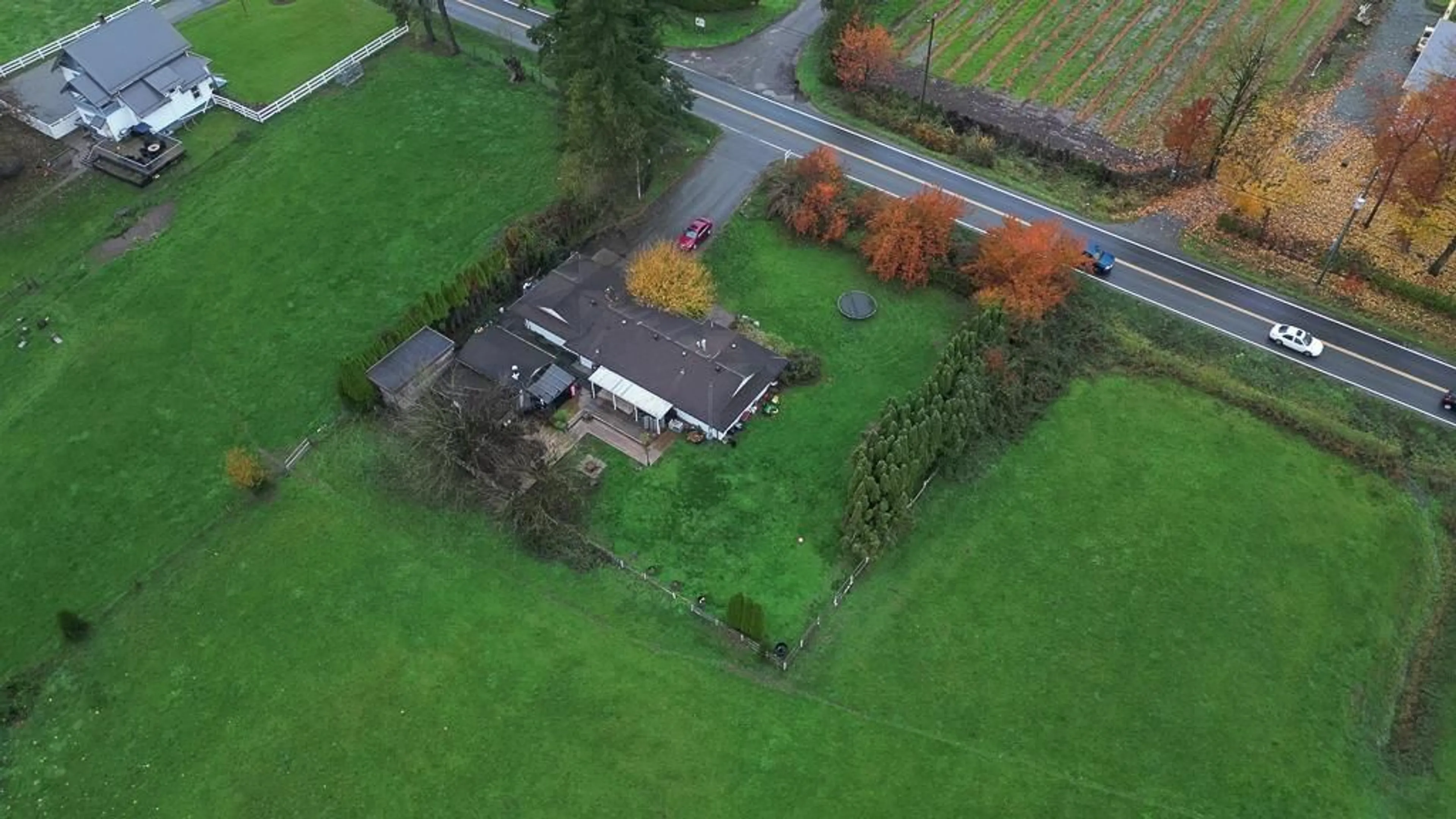 A pic from outside/outdoor area/front of a property/back of a property/a pic from drone, street for 28712 58 AVENUE, Abbotsford British Columbia V4X2P6