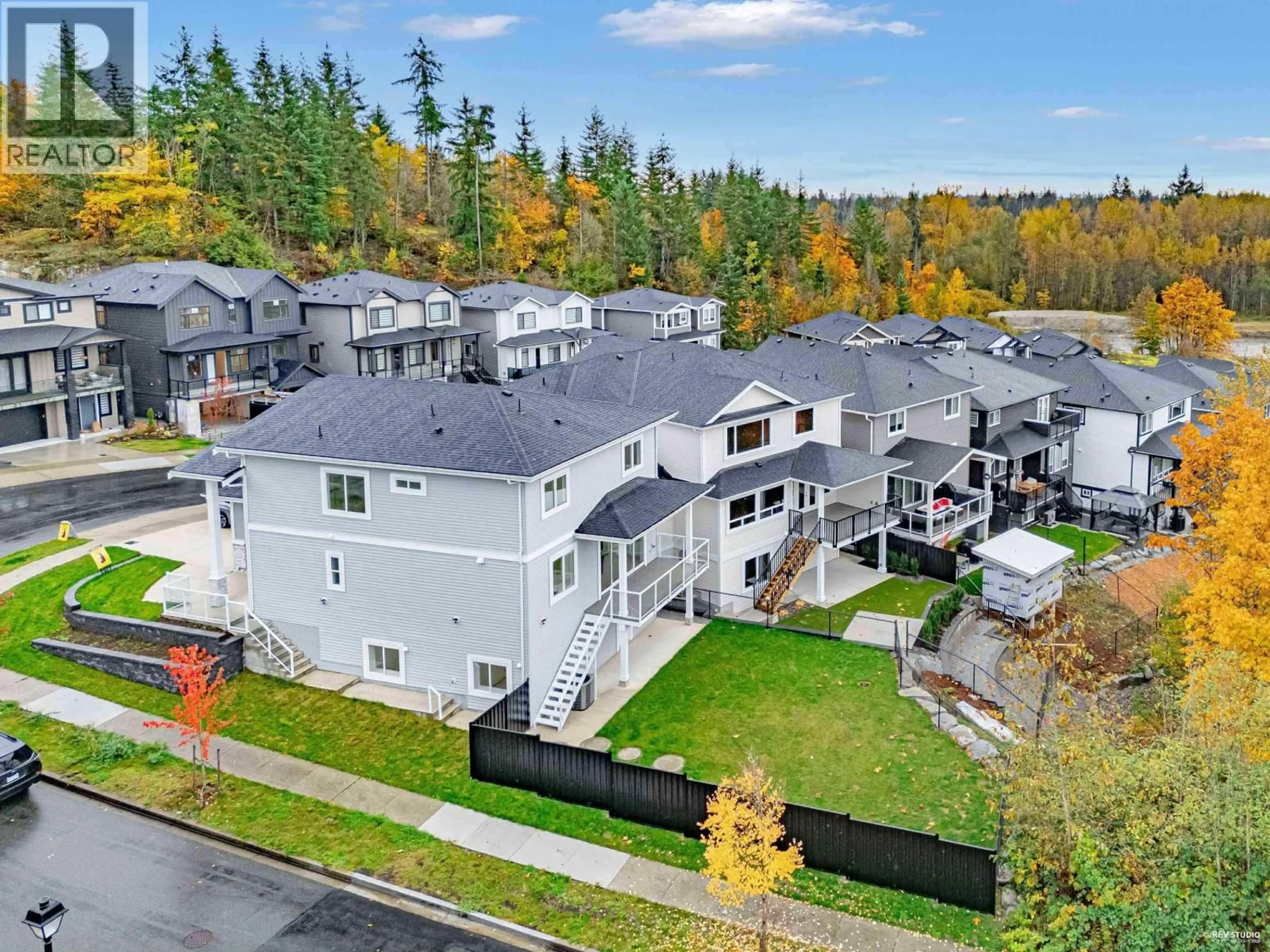 A pic from outside/outdoor area/front of a property/back of a property/a pic from drone, mountain view for 13593 BIRDTAIL DRIVE, Maple Ridge British Columbia V4R0J2