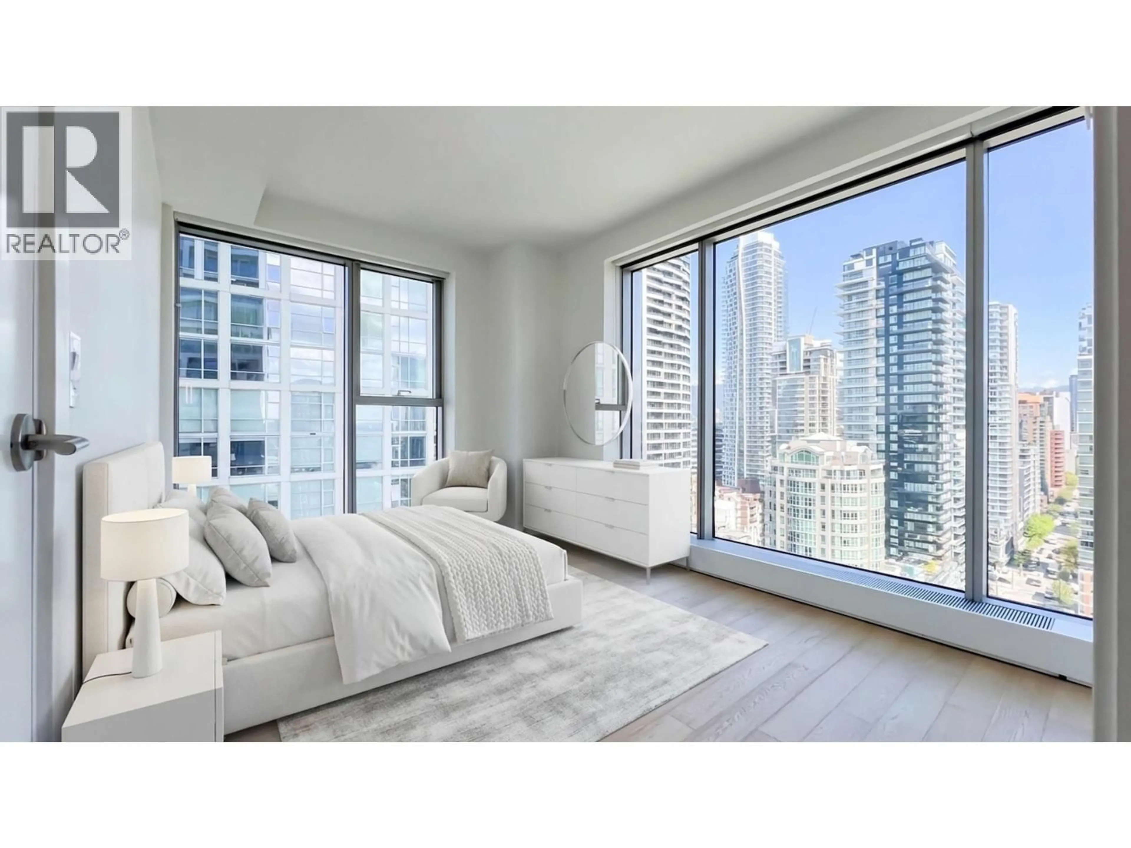 Bedroom with bed, unknown for 3007 - 1480 HOWE STREET, Vancouver British Columbia V6Z0G5