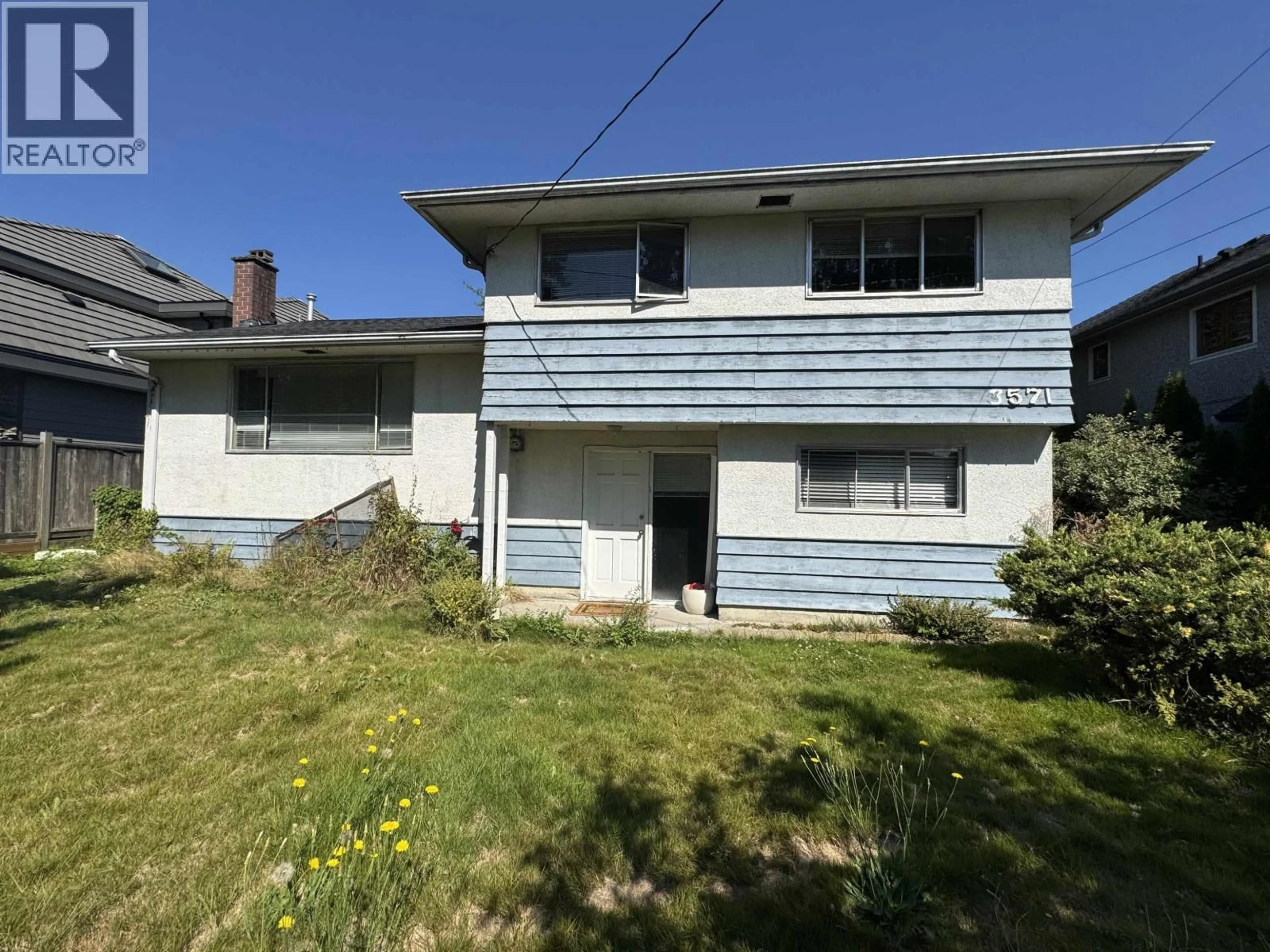 Home with vinyl exterior material, street for 3571 ROSAMOND AVENUE, Richmond British Columbia V7E1A6