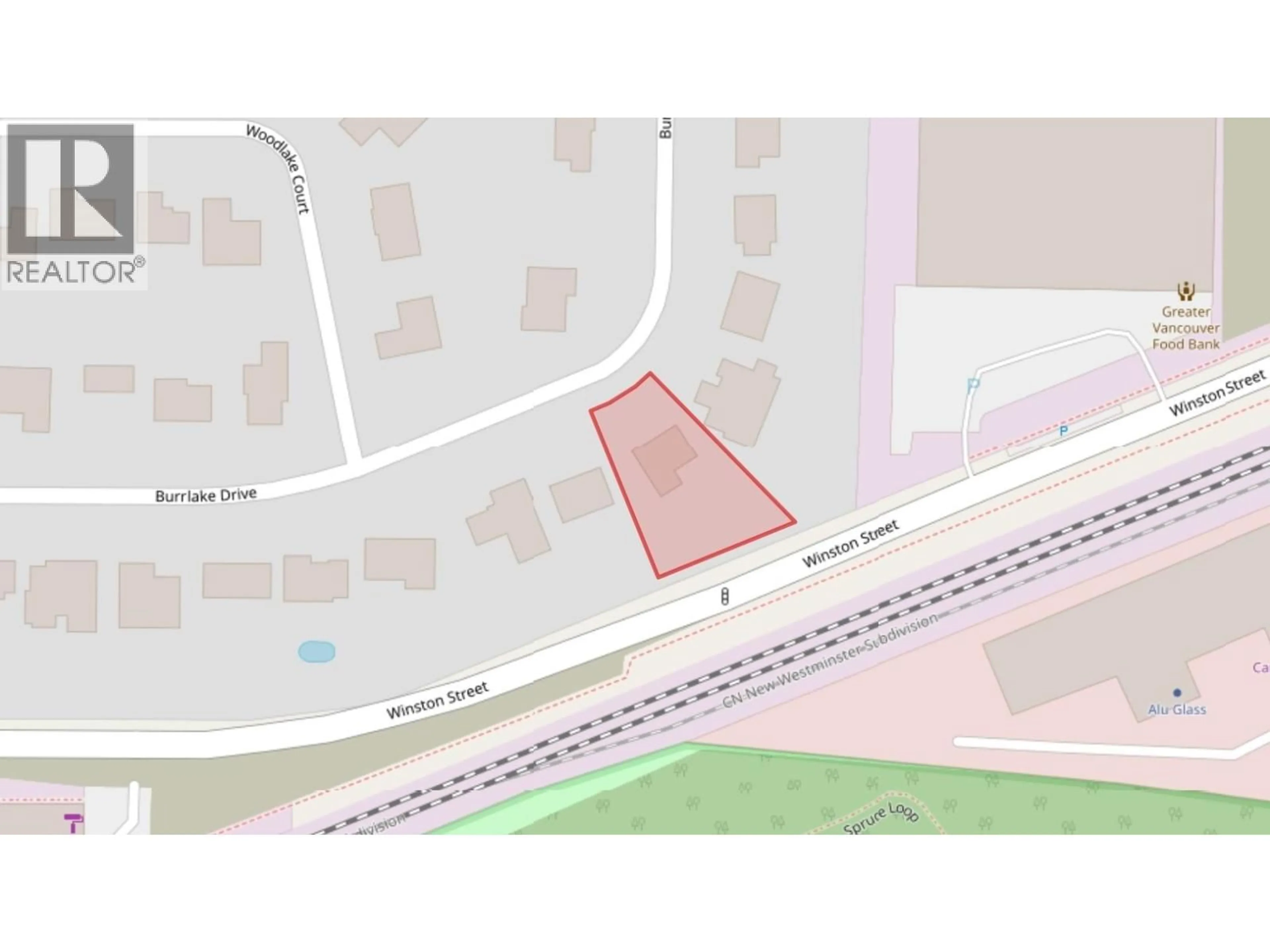 Picture of a map for 8246 BURNLAKE DRIVE, Burnaby British Columbia V5A3K9