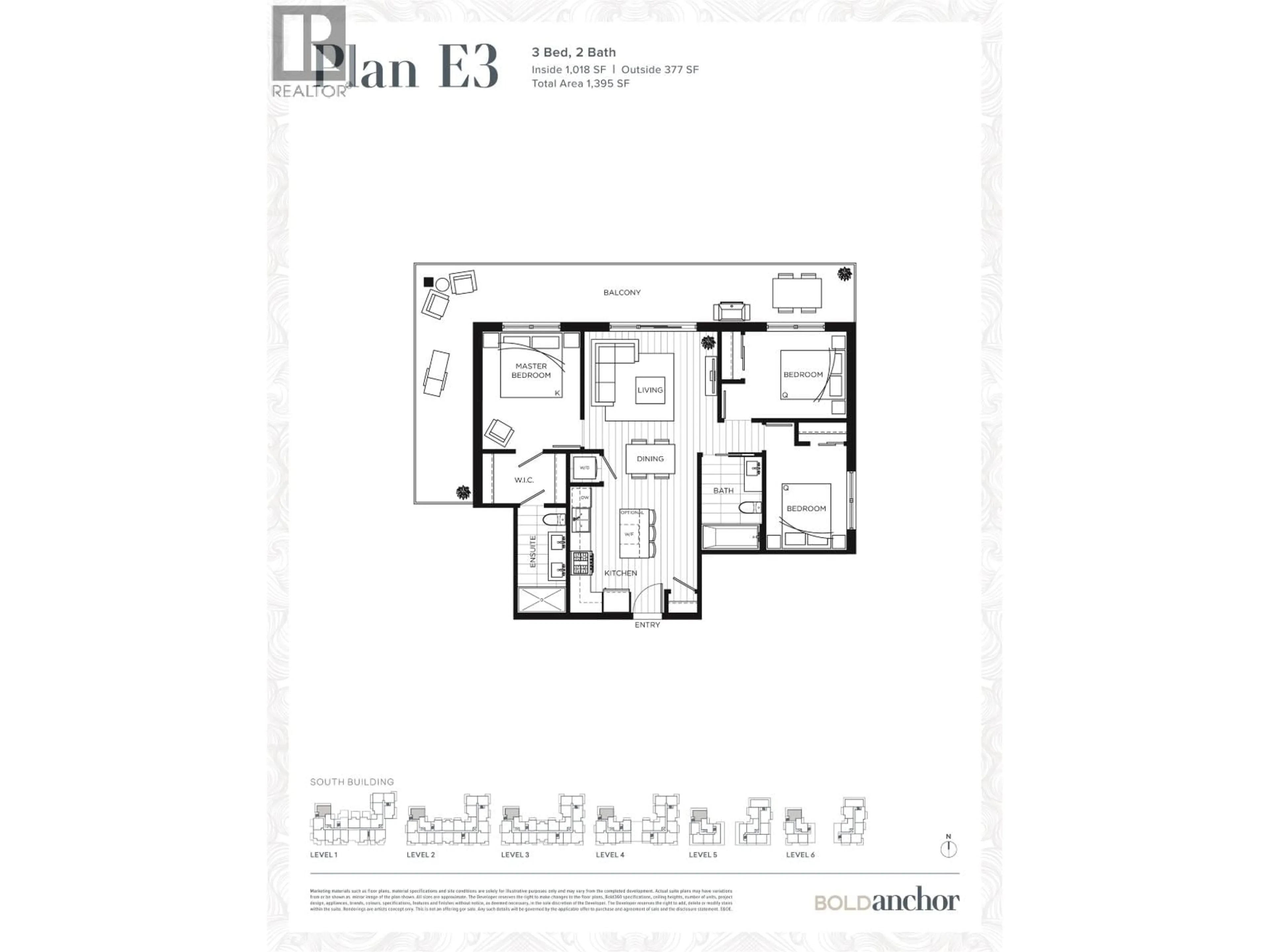 Floor plan for 604 - 2002 ST. GEORGE STREET, Port Moody British Columbia V3H2E6