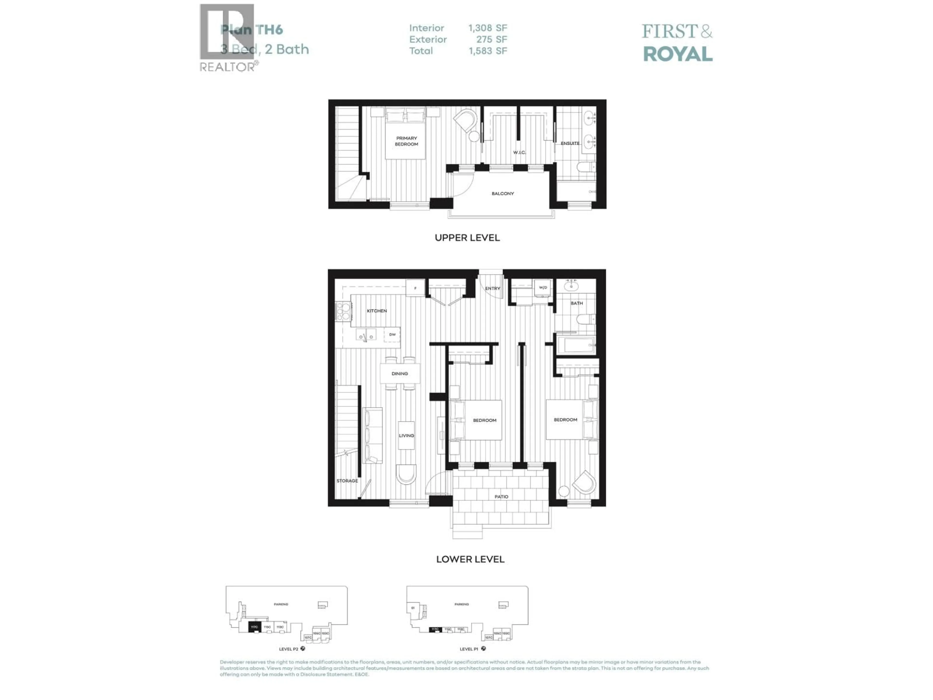 Floor plan for 117C - CUNNINGHAM STREET, New Westminster British Columbia V0V0V0