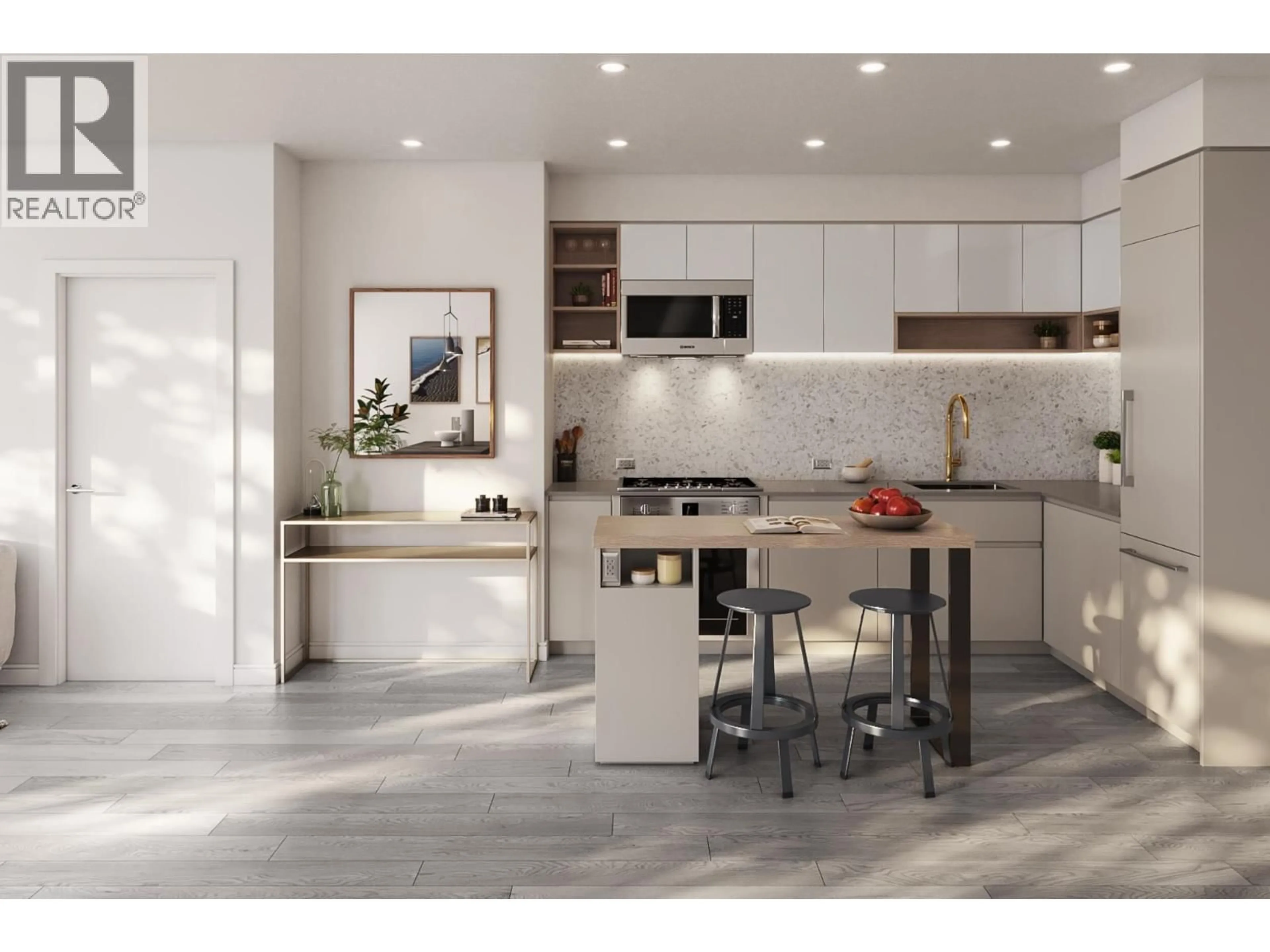 Open concept kitchen, ceramic/tile floor for PH508 - 203-263 49TH AVENUE, Vancouver British Columbia V5Y2Z8