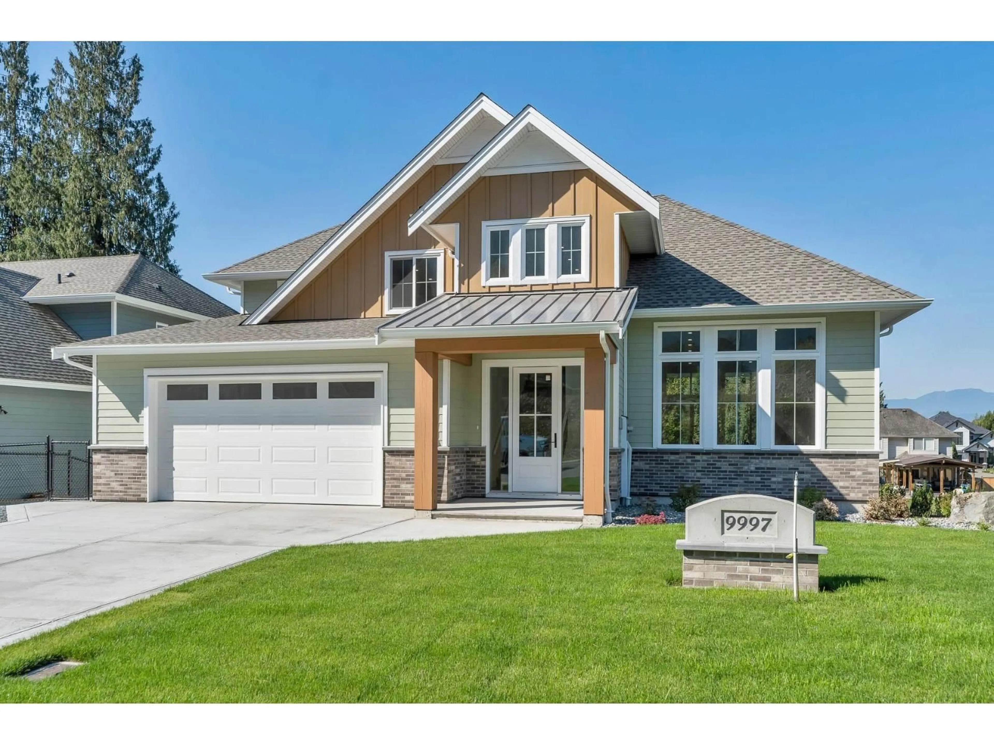 Home with brick exterior material, street for 9997 MAGNOLIA PLACE, Chilliwack British Columbia V0X1X1