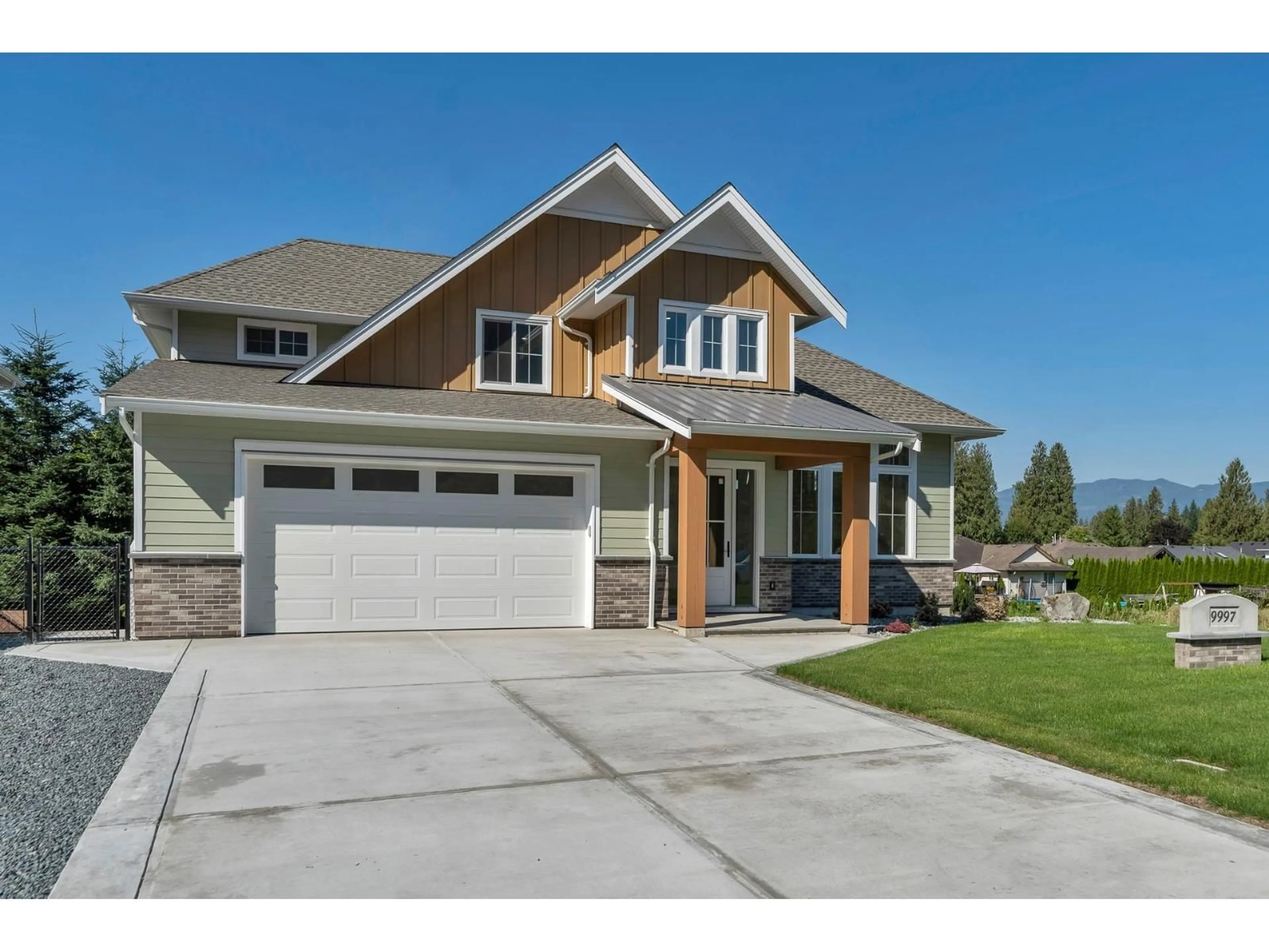 Home with brick exterior material, street for 9997 MAGNOLIA PLACE, Chilliwack British Columbia V0X1X1