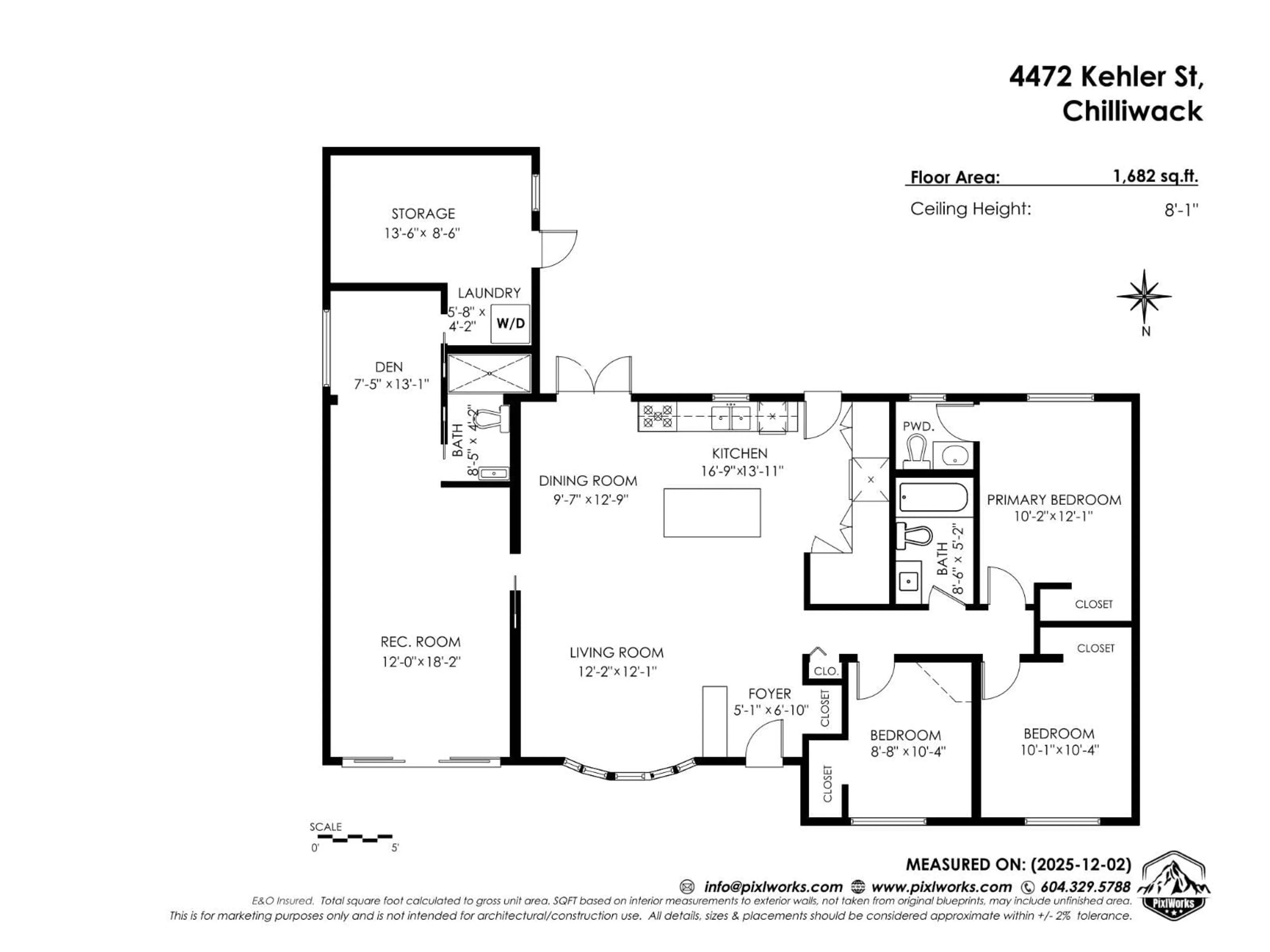 Floor plan for 4472 KEHLER STREET, Yarrow British Columbia V2R5E3