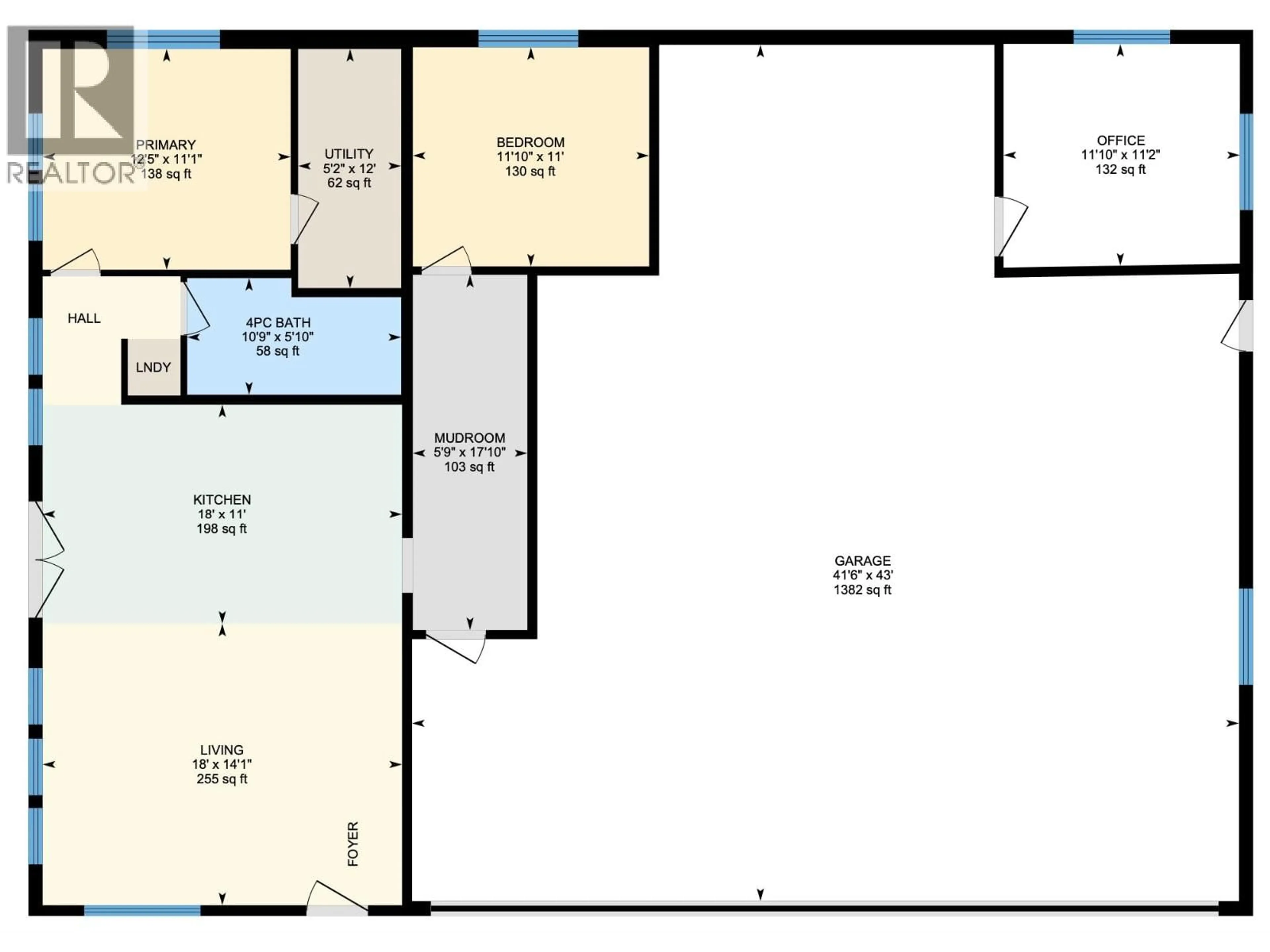 Floor plan for 5574 LAKESIDE COURT, 100 Mile House British Columbia V0K2E1