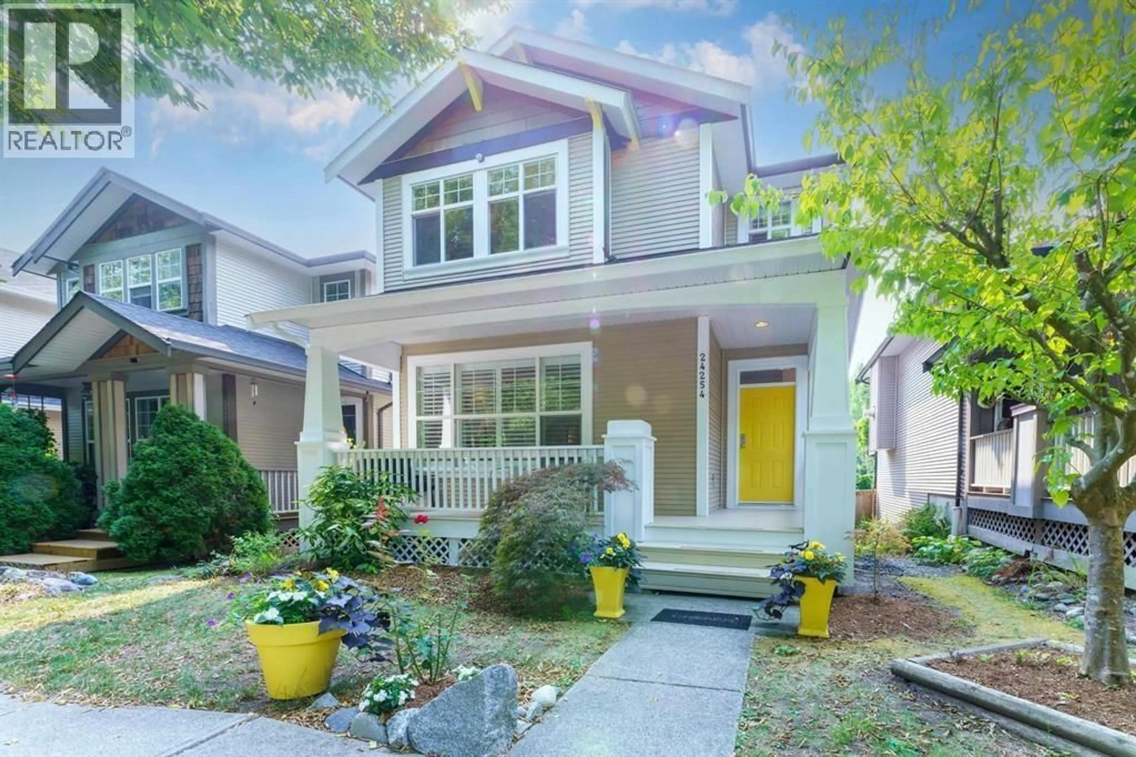 Home with vinyl exterior material, street for 24254 103 AVENUE, Maple Ridge British Columbia V2W1Y1