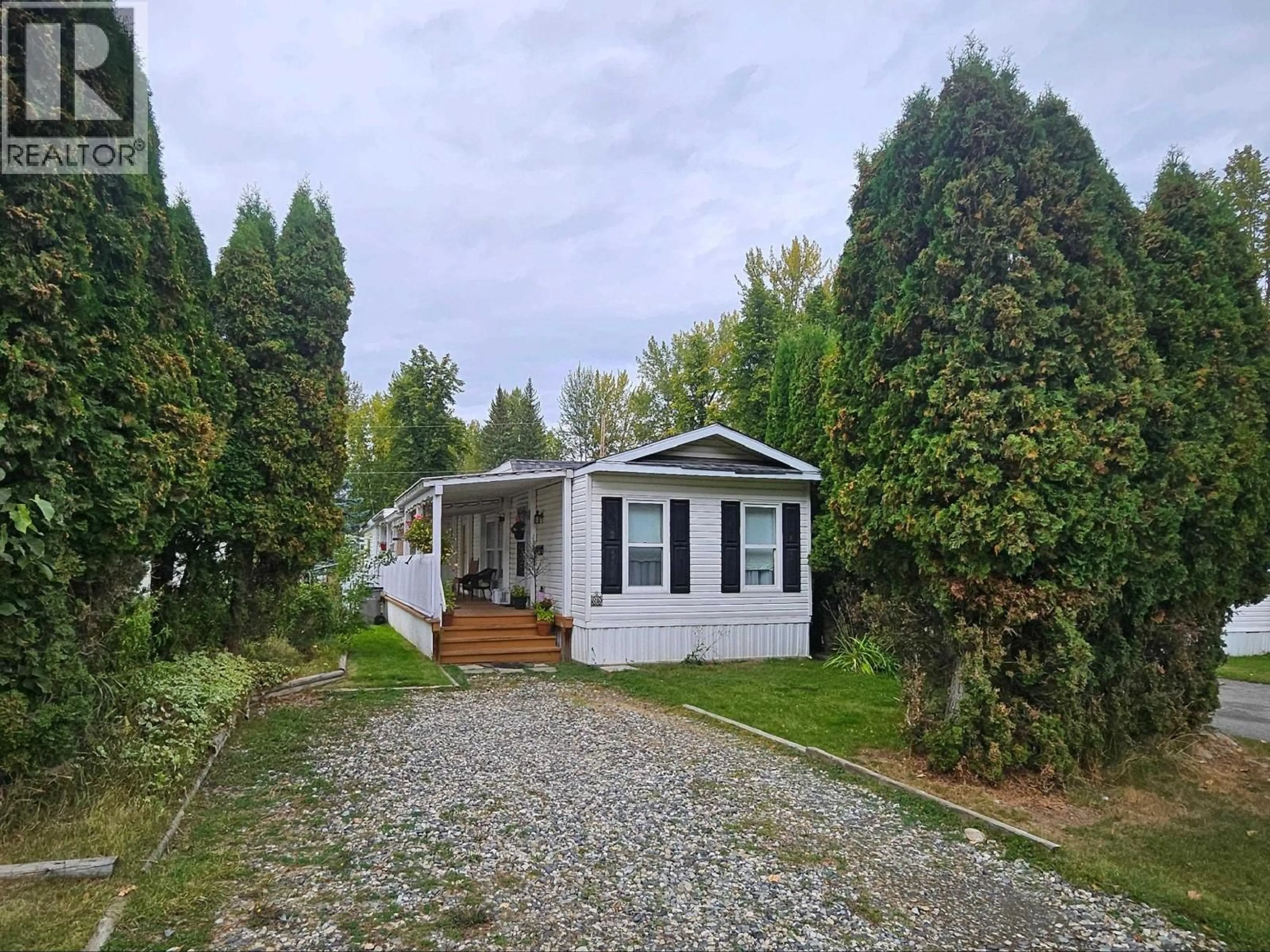 Home with vinyl exterior material, street for 30 - 654 NORTH FRASER DRIVE, Quesnel British Columbia V2J1Z6