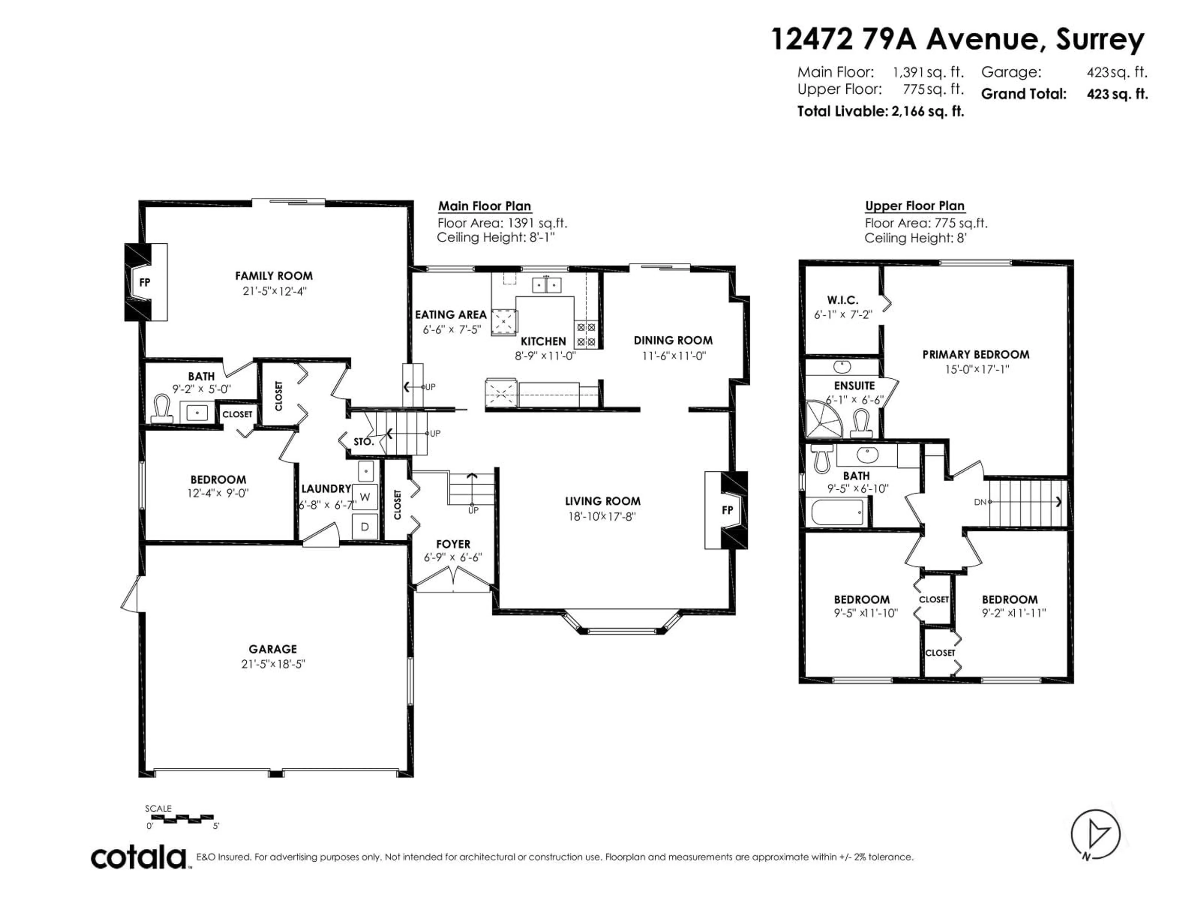 Floor plan for 12472 79A AVENUE, Surrey British Columbia V3W8C5