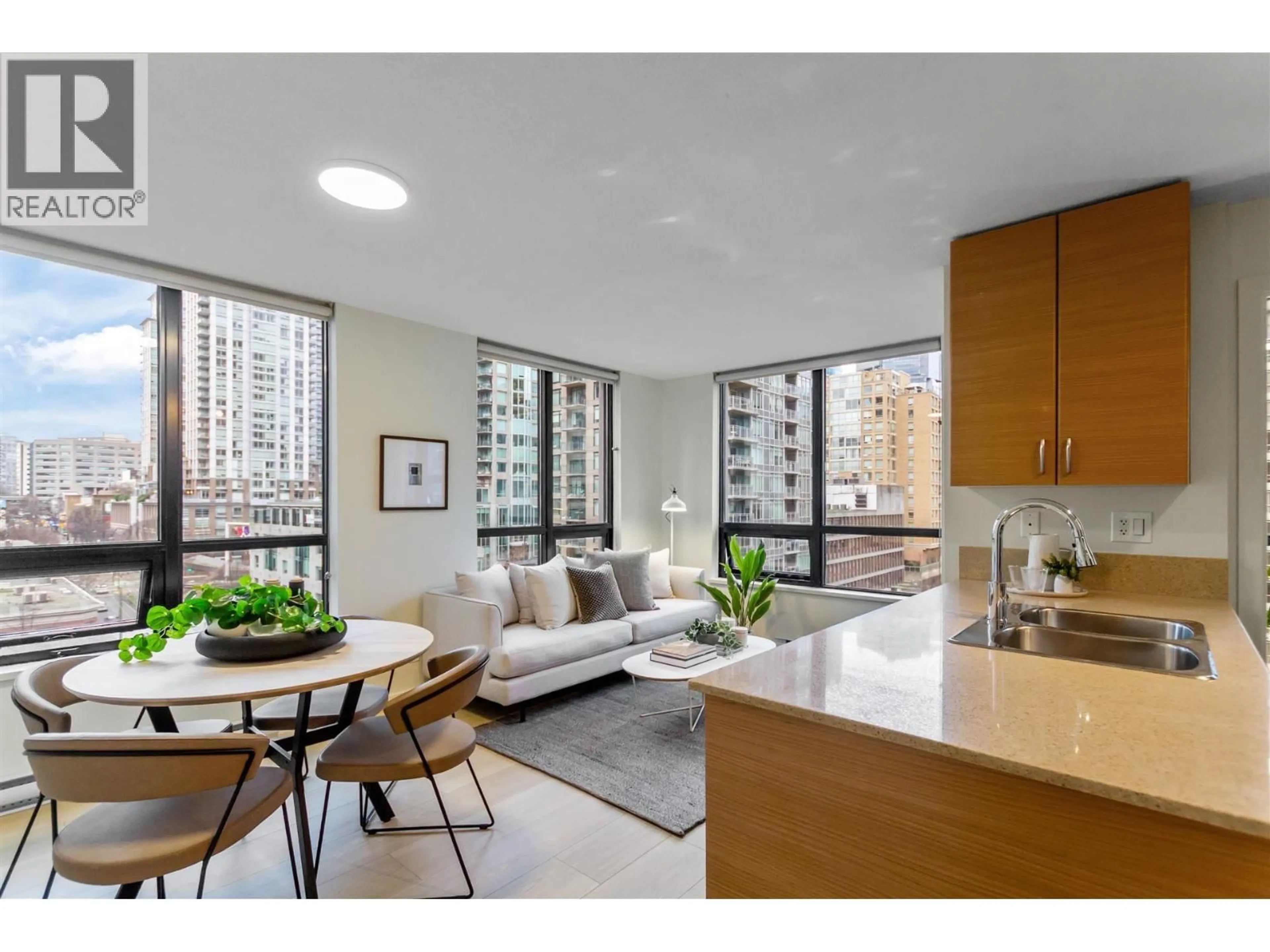 Open concept kitchen, unknown for 1109 - 909 MAINLAND STREET, Vancouver British Columbia V6B1S3