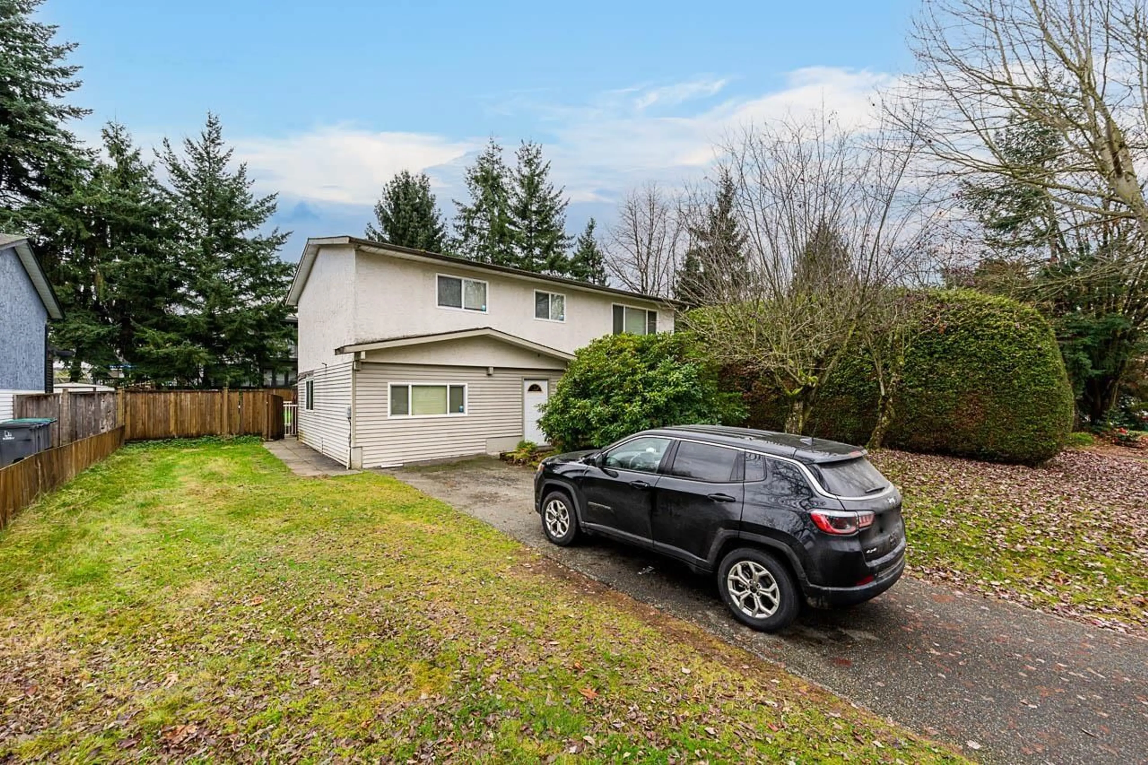 A pic from outside/outdoor area/front of a property/back of a property/a pic from drone, street for 18340 63A AVENUE, Surrey British Columbia V3S8A8