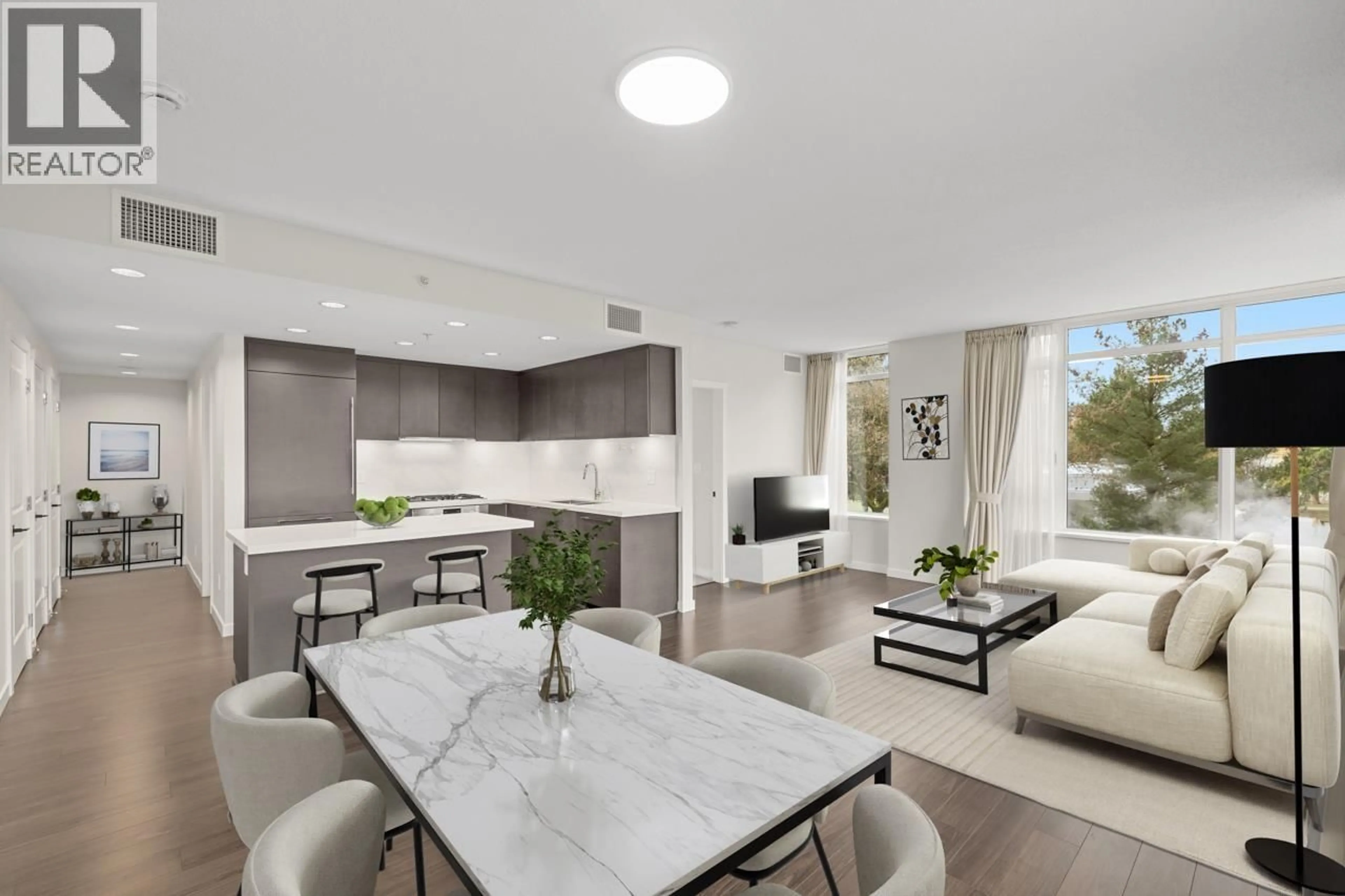 Open concept kitchen, unknown for 303 - 7328 GOLLNER AVENUE, Richmond British Columbia V6Y0H7