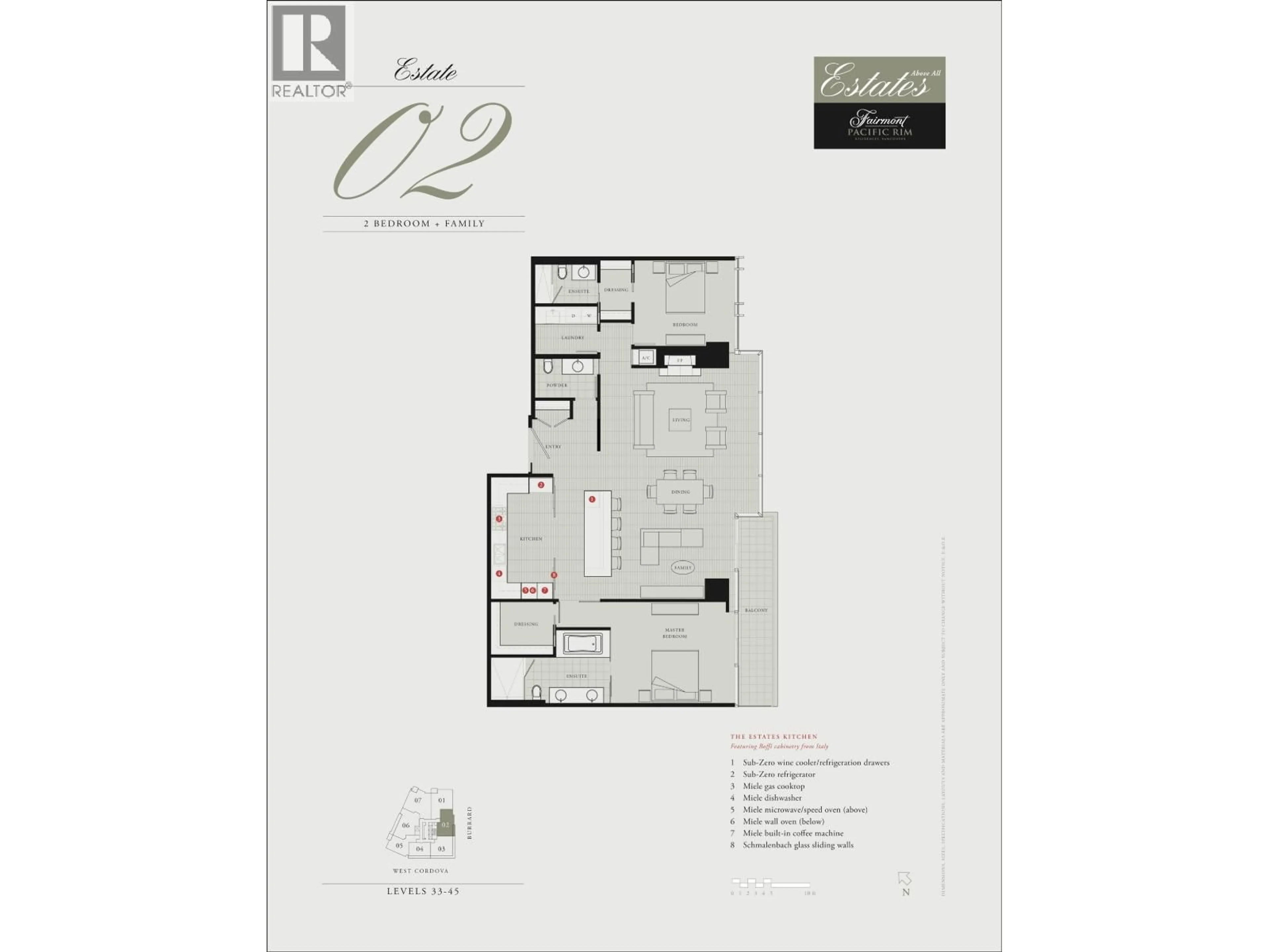 Floor plan for 4102 - 1011 CORDOVA STREET, Vancouver British Columbia V6C0B2