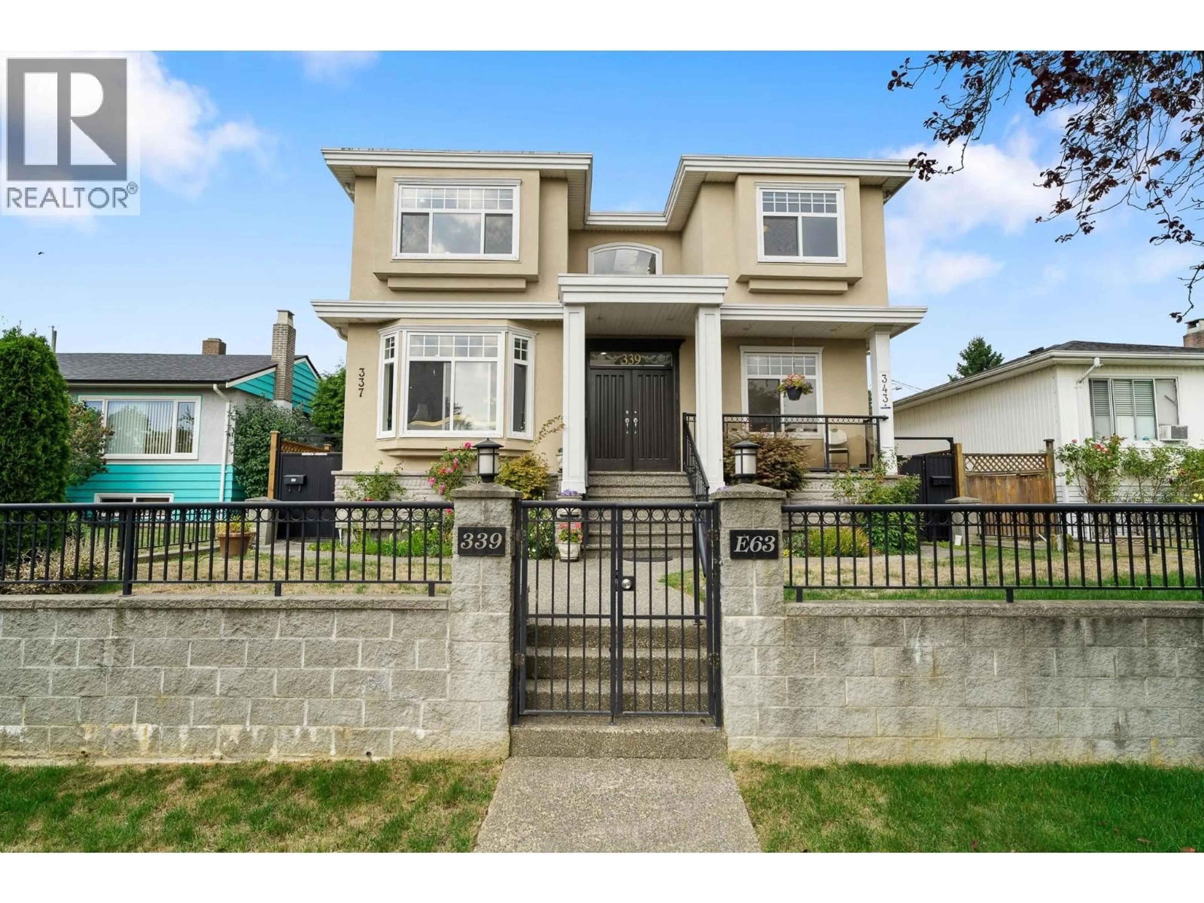Home with brick exterior material, street for 339 63RD AVENUE, Vancouver British Columbia V5X2J8