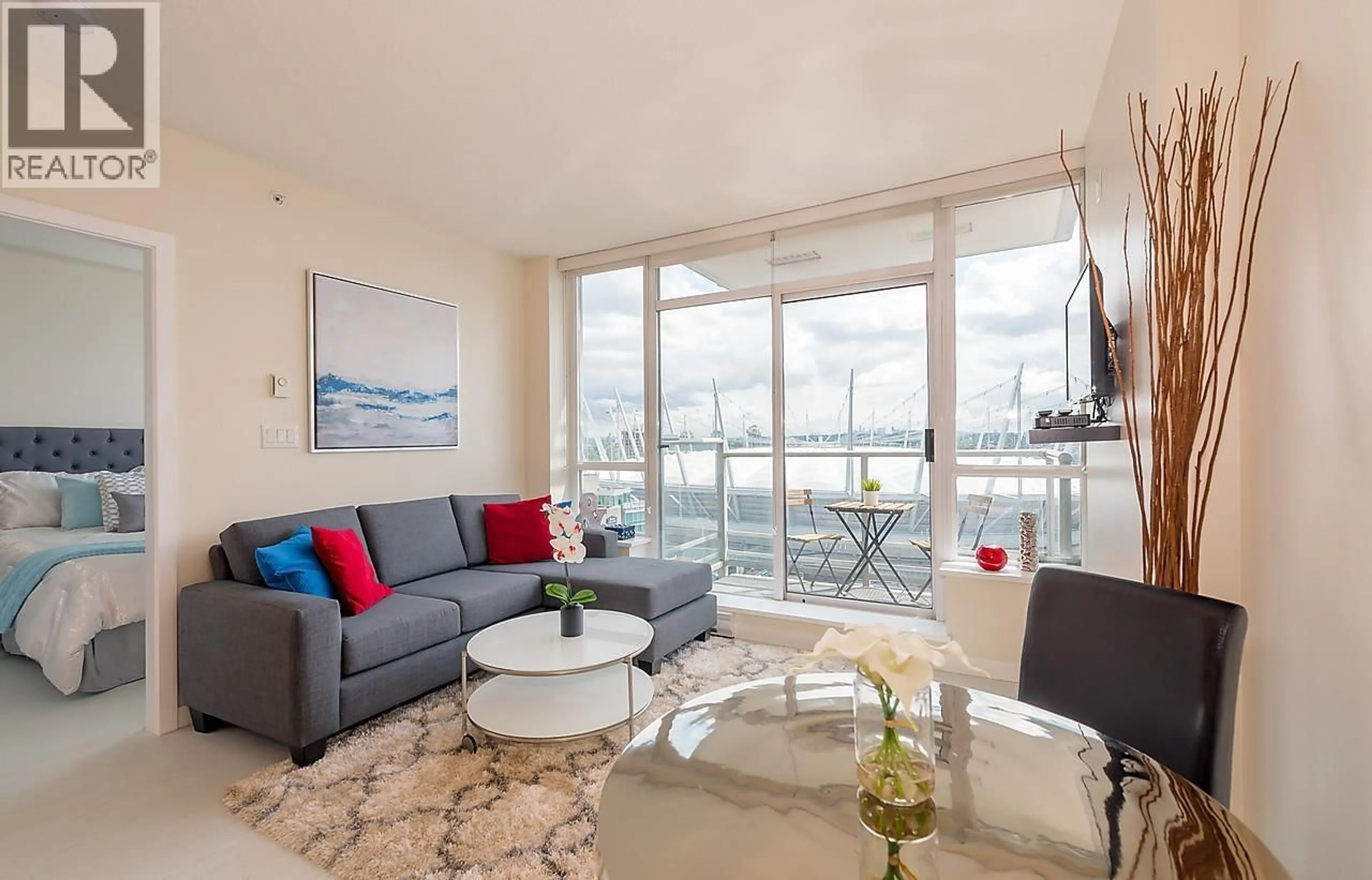 Living room with furniture, unknown for 1805 - 821 CAMBIE STREET, Vancouver British Columbia V6B0E3