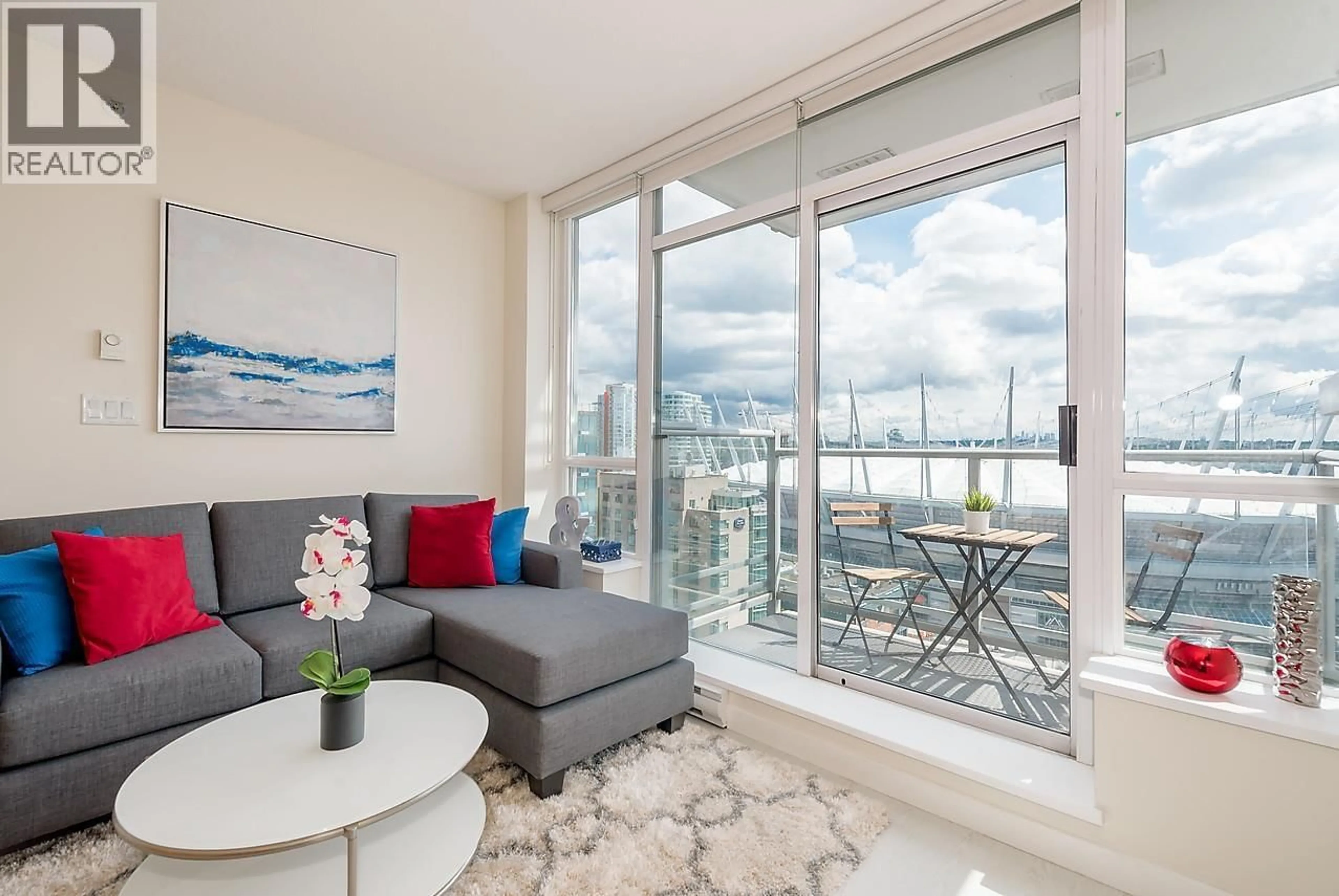 Living room with furniture, unknown for 1805 - 821 CAMBIE STREET, Vancouver British Columbia V6B0E3