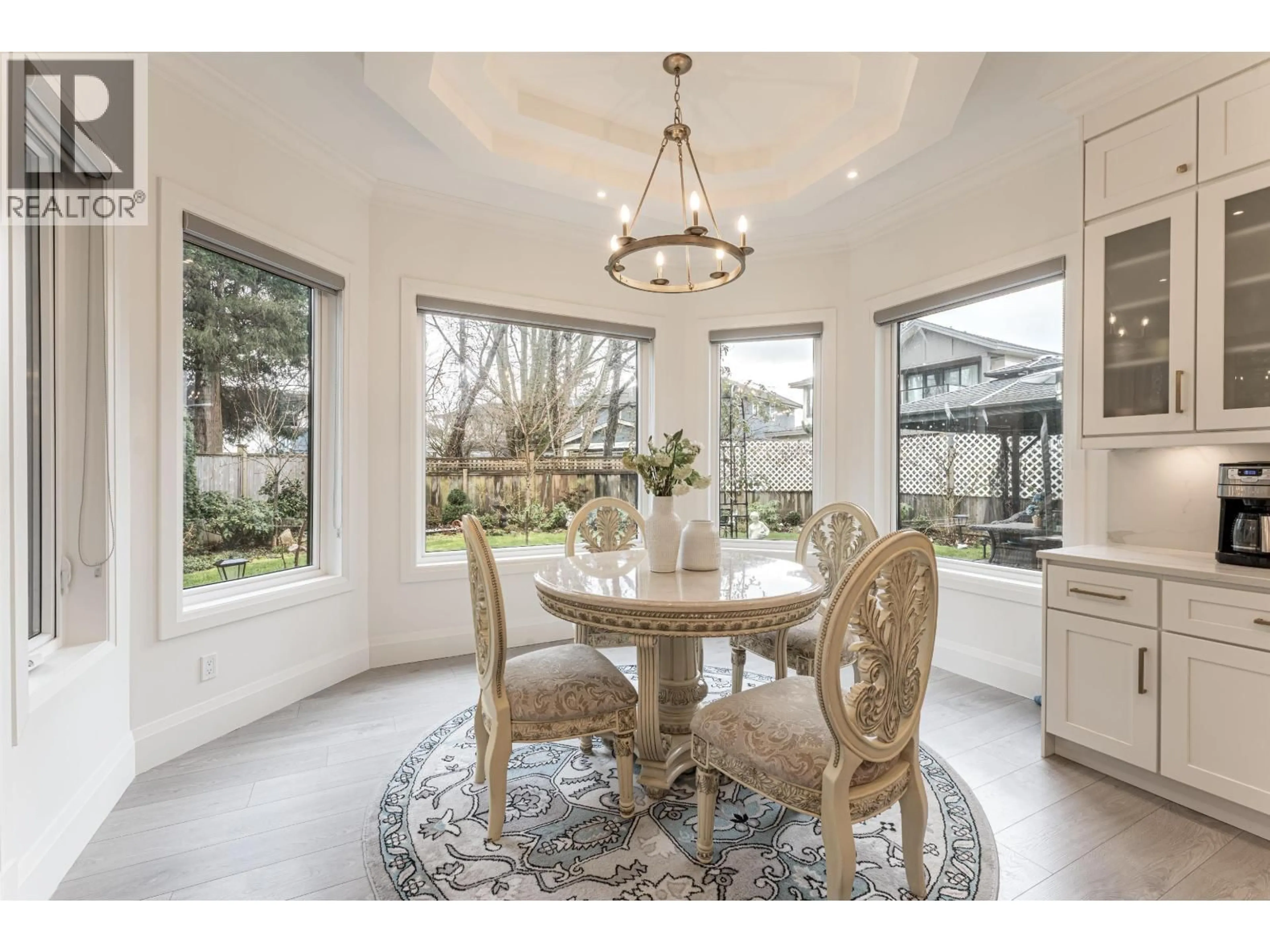 Dining room, ceramic/tile floor for 4640 FOXGLOVE CRESCENT, Richmond British Columbia V7C2K3