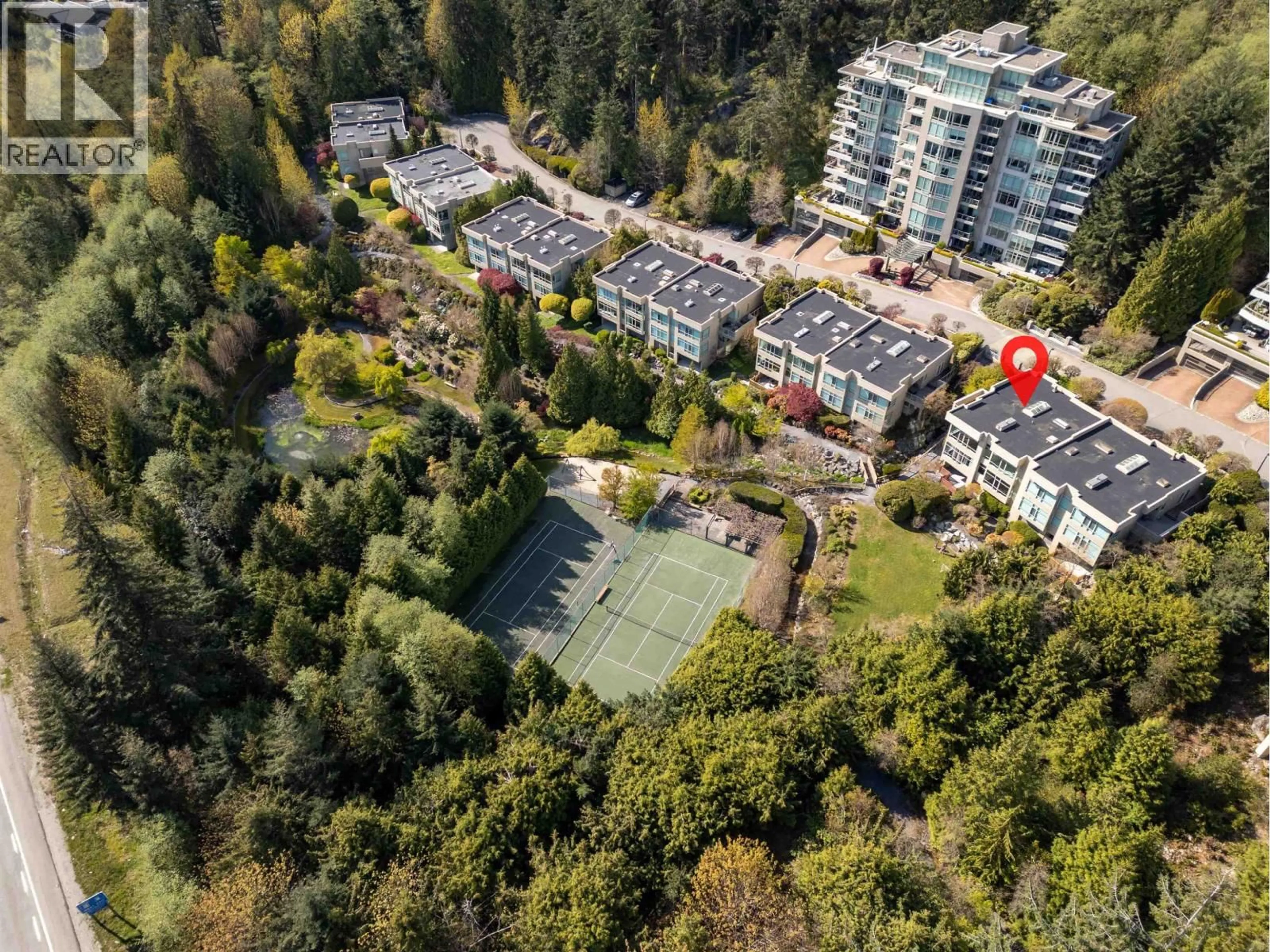 A pic from outside/outdoor area/front of a property/back of a property/a pic from drone, forest/trees view for 3112 DEER RIDGE DRIVE, West Vancouver British Columbia V7S4W1