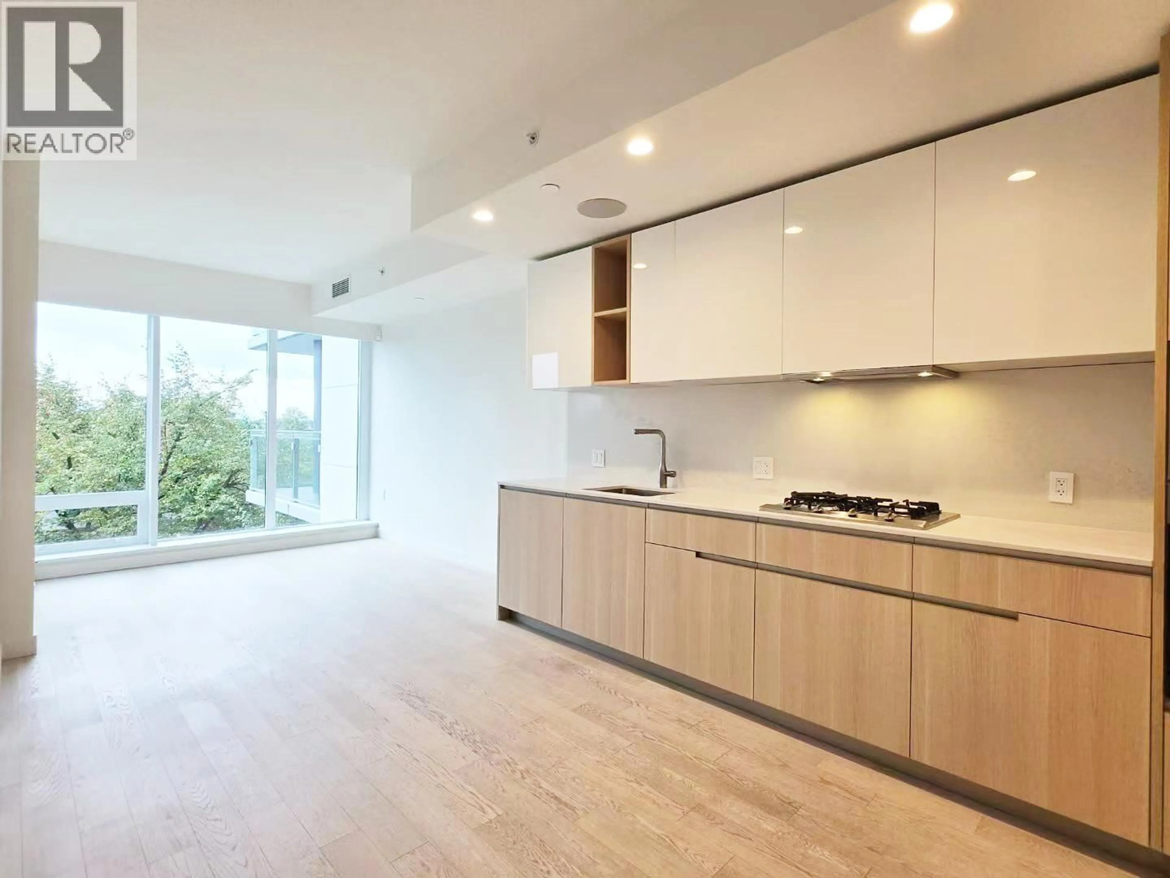 Open concept kitchen, ceramic/tile floor for 408 - 6833 PEARSON WAY, Richmond British Columbia V7C0E8